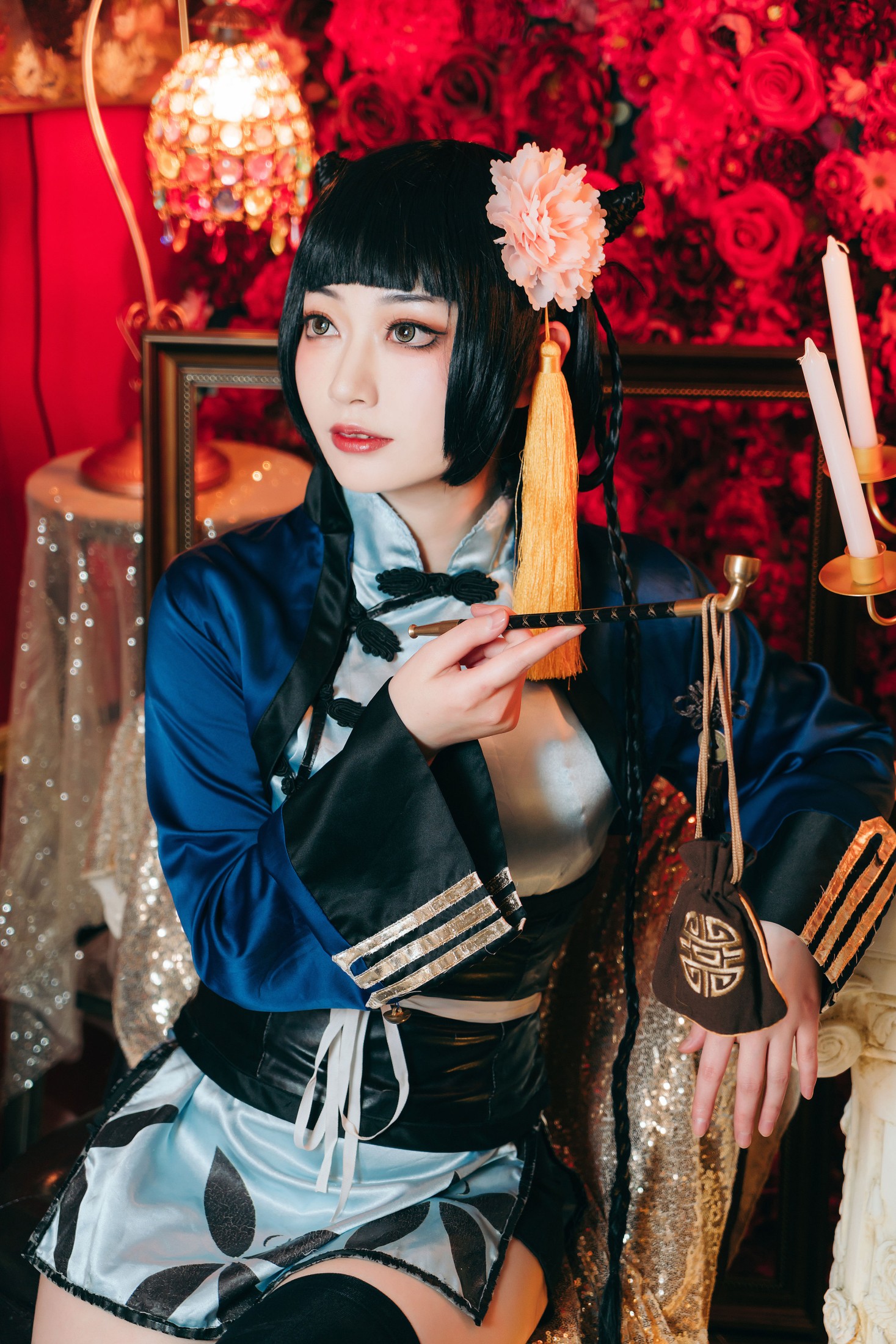 图片[5]-桃墨公子x – 《美丽的蓝猫》[21P]-COS写真在线网