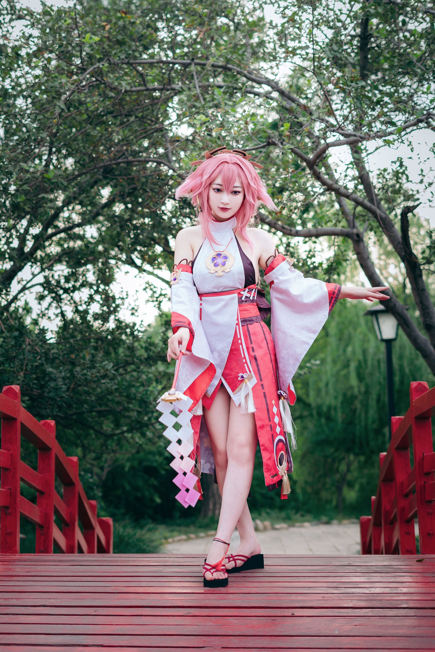 图片[6]-桃墨公子x – 《八重神子》[24P]-COS写真在线网