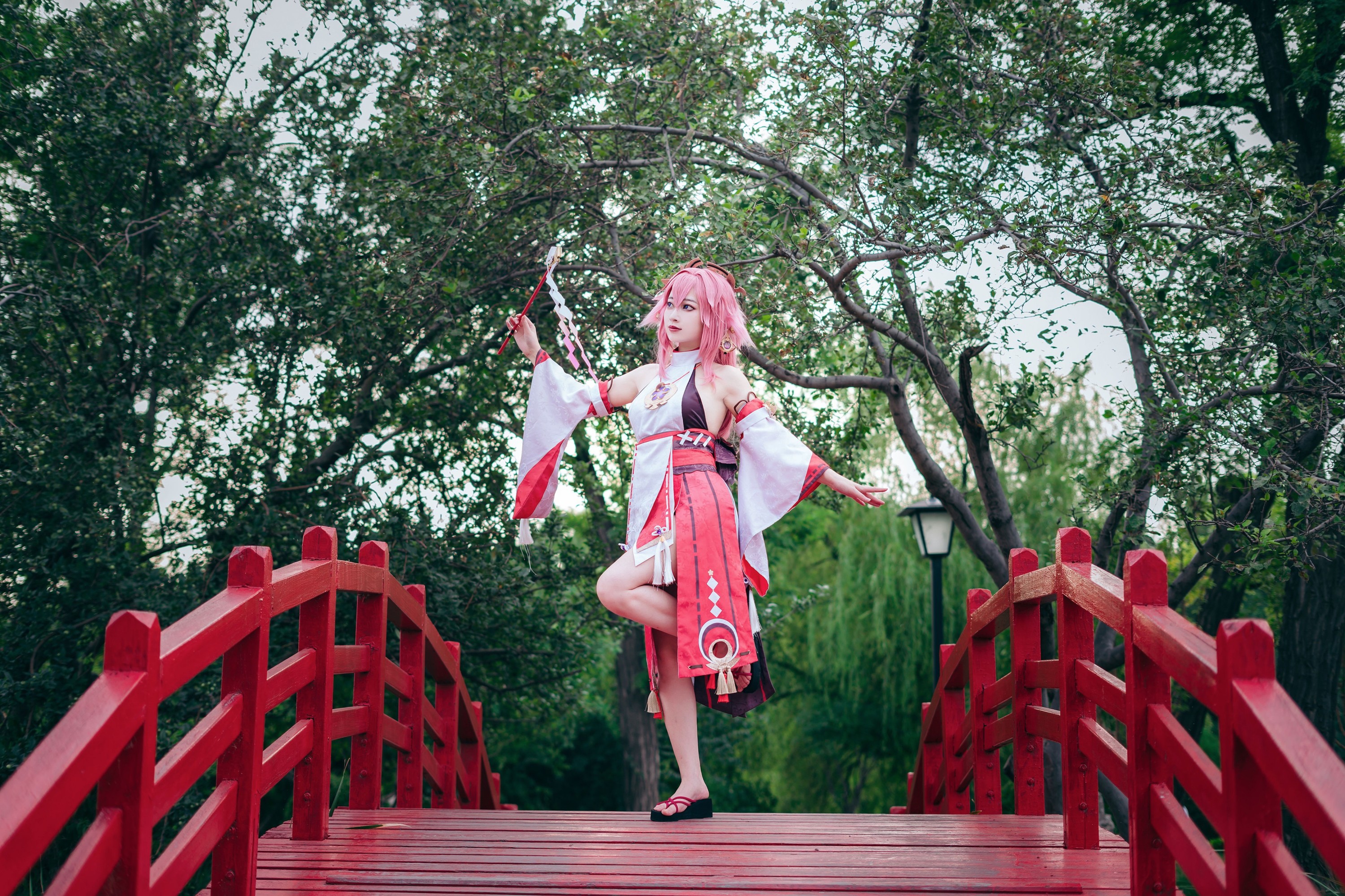 图片[5]-桃墨公子x – 《八重神子》[24P]-COS写真在线网