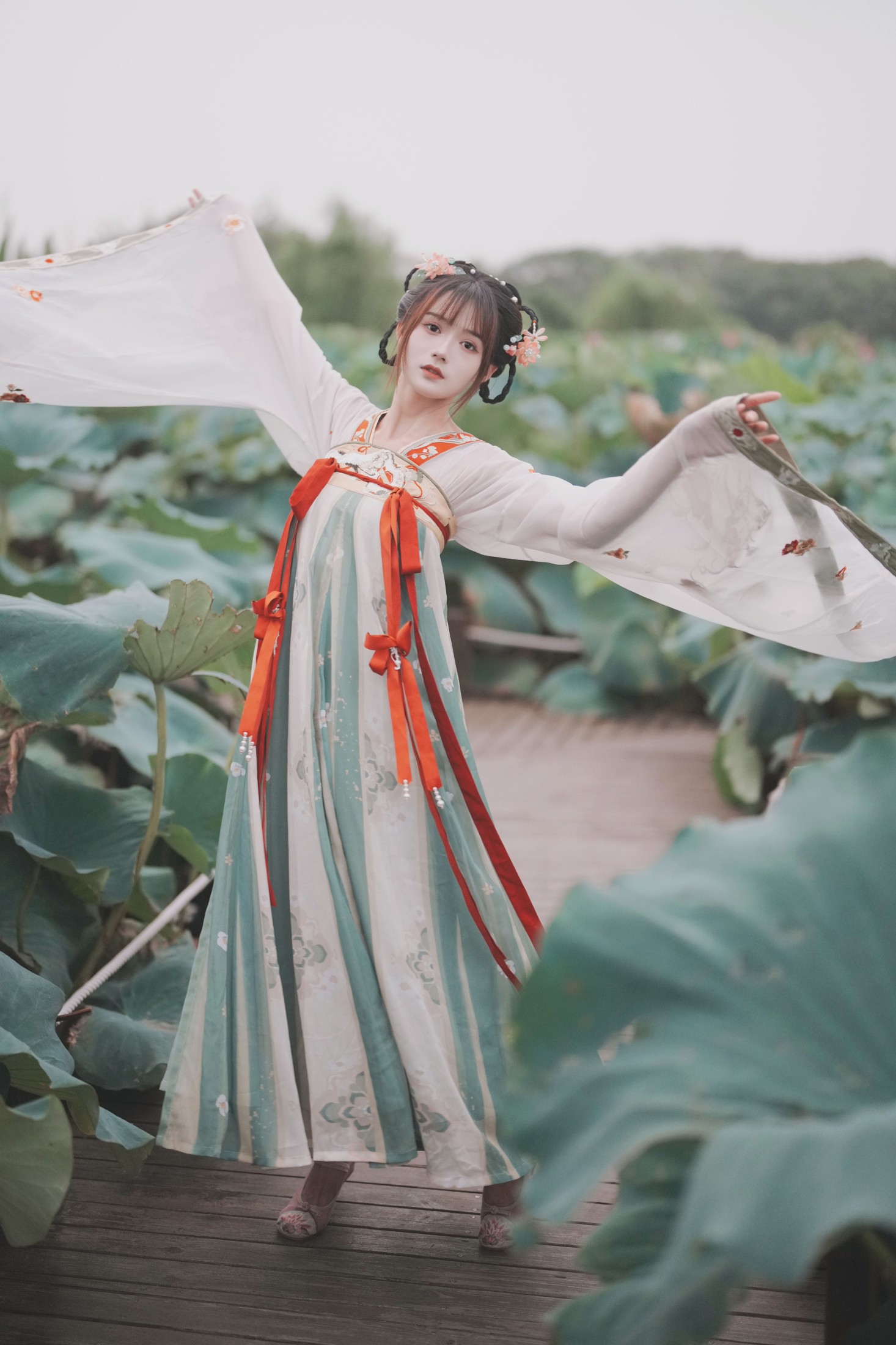 图片[6]-兔子Zzz不吃胡萝卜 – 《荷香袅袅》[26P]-COS写真在线网