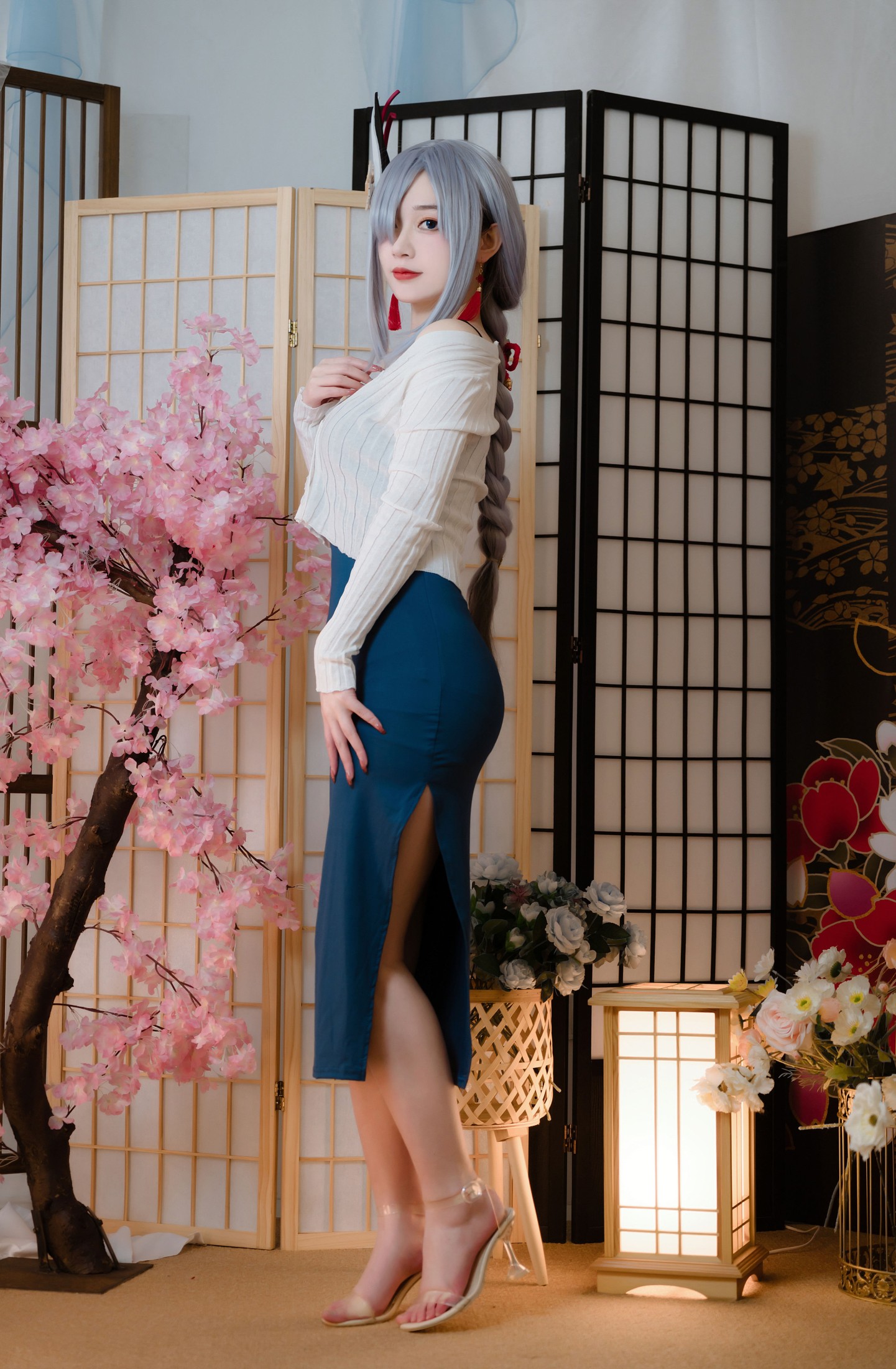 图片[4]-桃墨公子x – 《申鹤的日常》[23P]-COS写真在线网