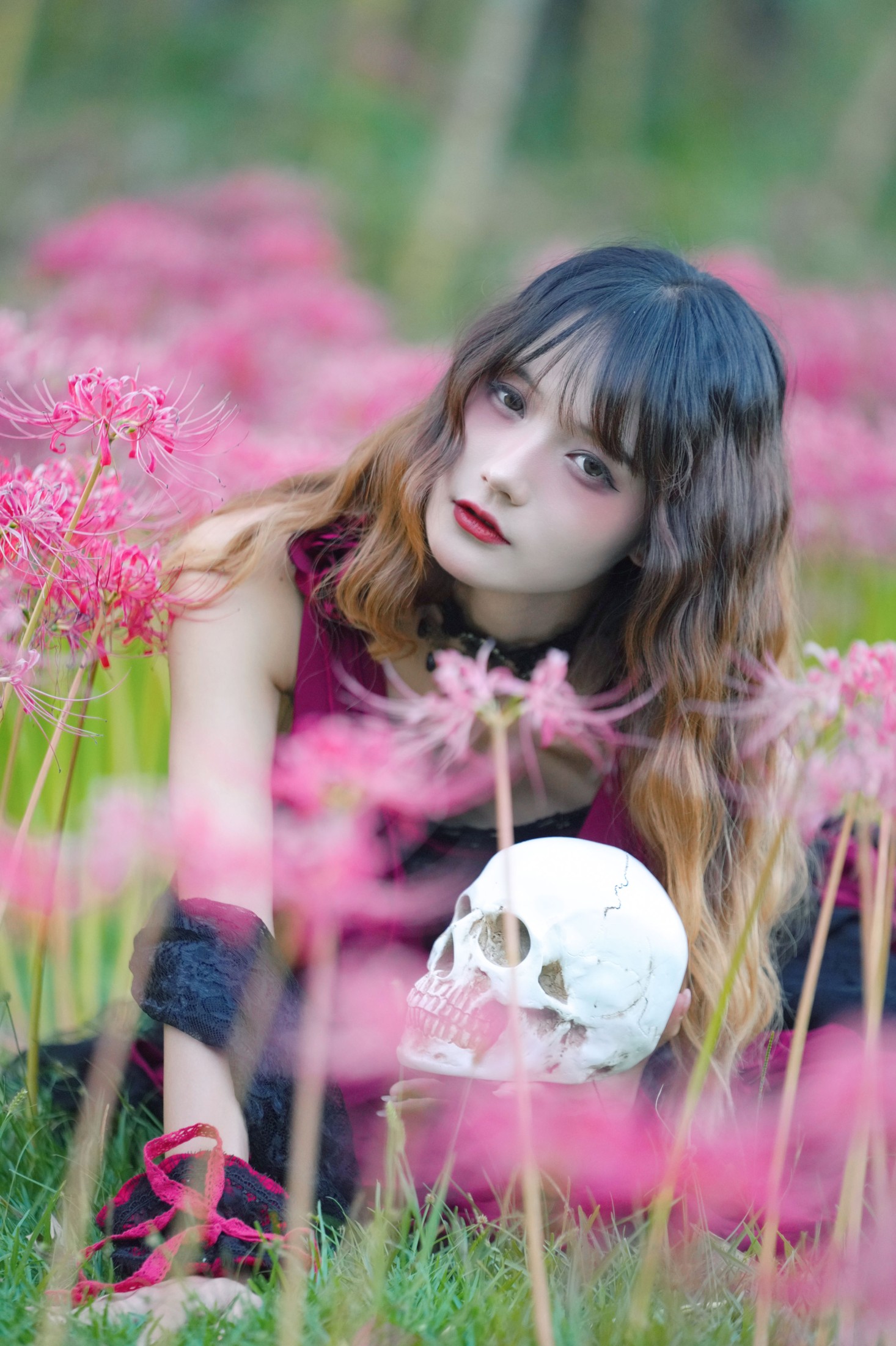 图片[3]-兔子Zzz不吃胡萝卜 – 《彼岸珠华》[22P]-COS写真在线网