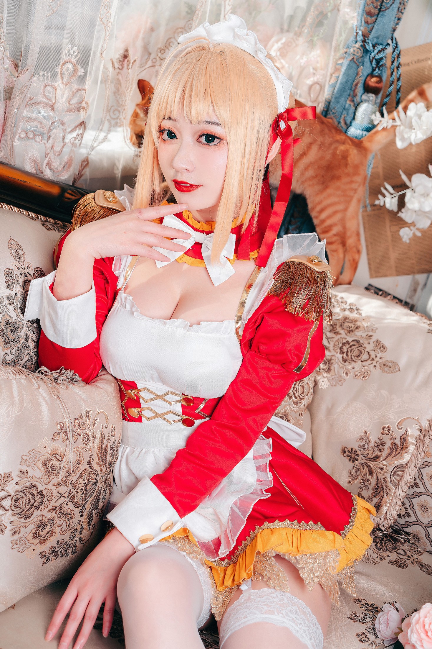 图片[5]-桃墨公子x – 《尼禄女仆》[22P]-COS写真在线网