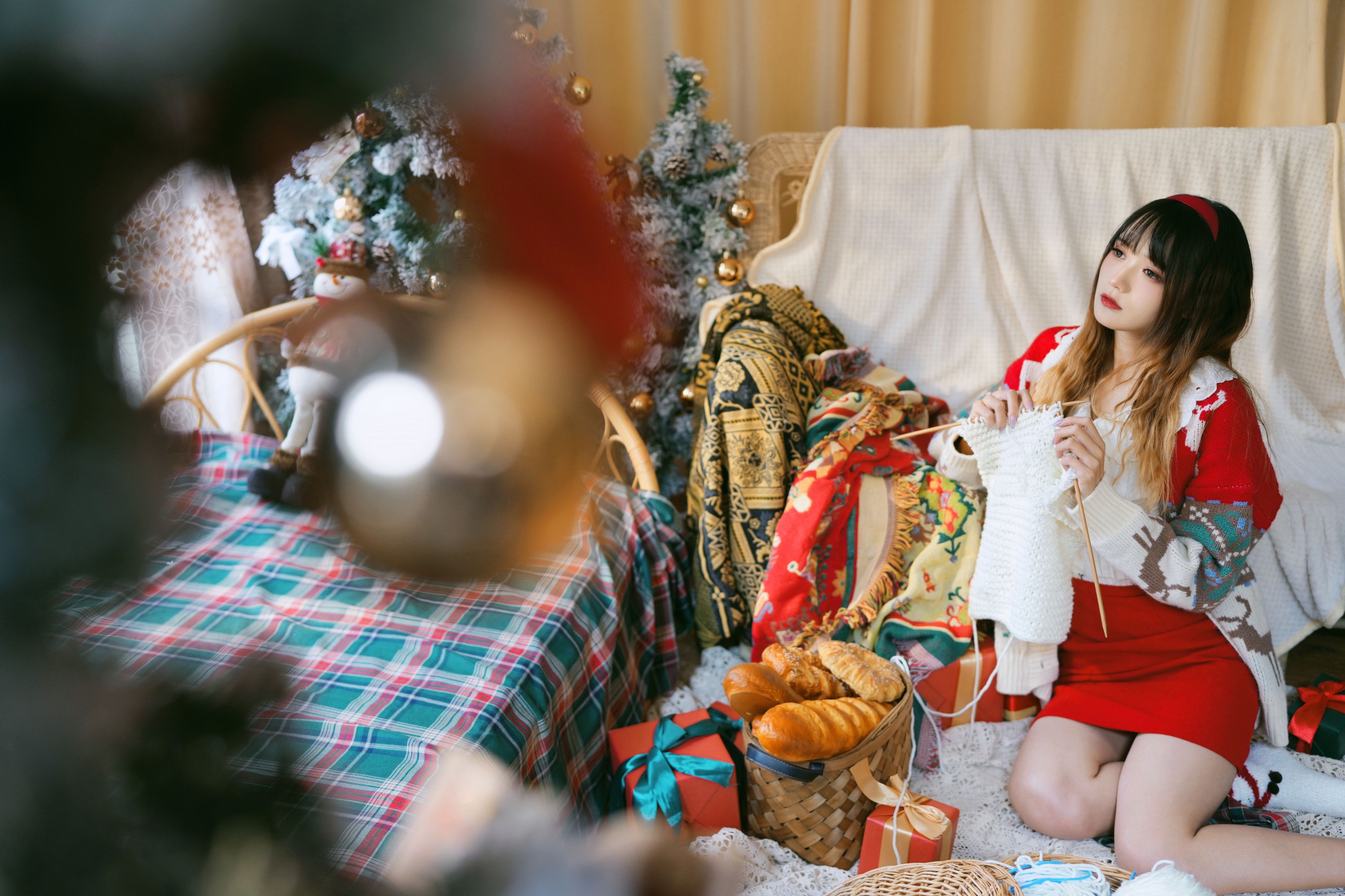 图片[3]-兔子Zzz不吃胡萝卜 – 《心动圣诞》[26P]-COS写真在线网