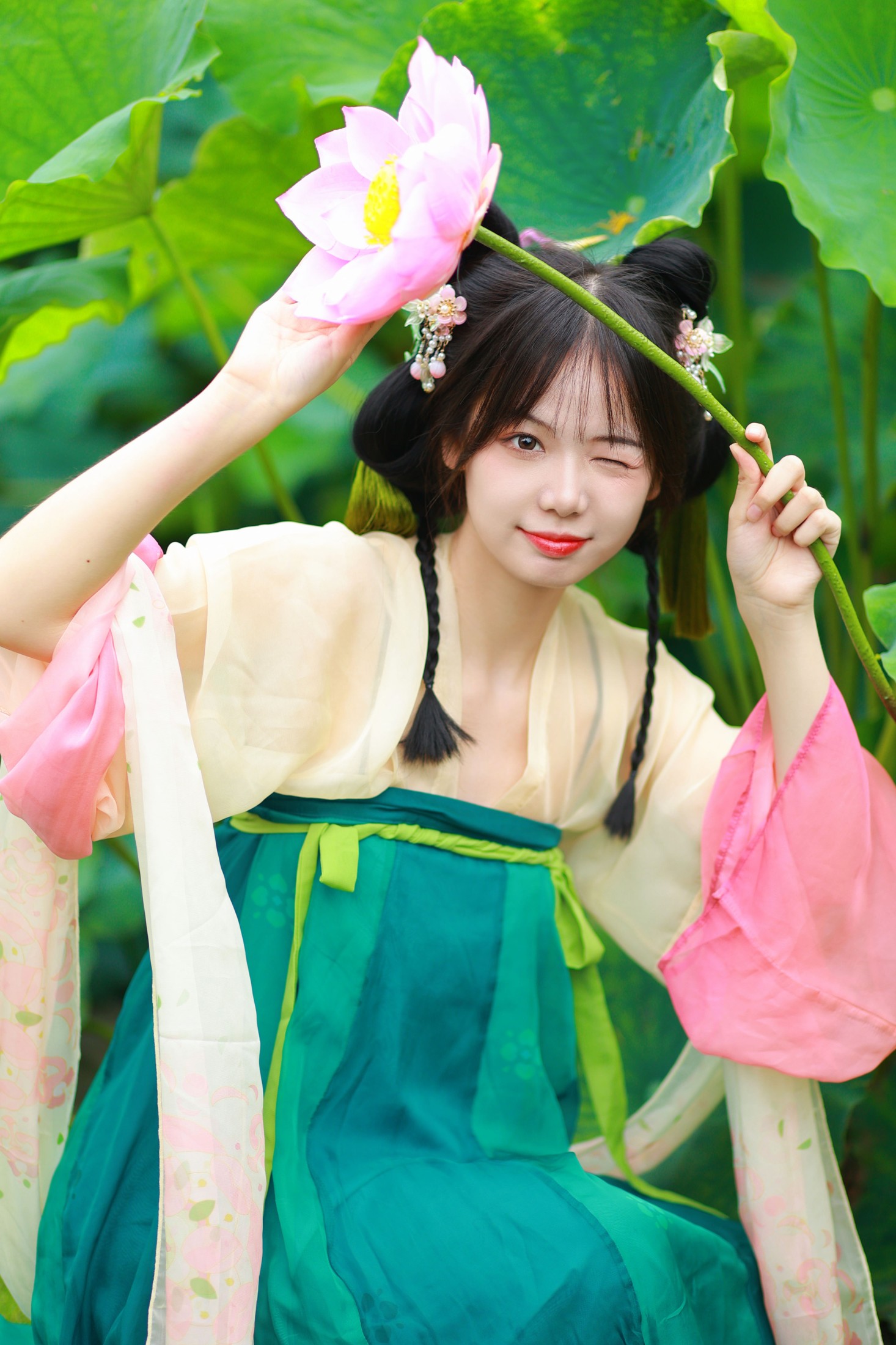 图片[5]-暮烟色CC – 《荷塘少女》[27P]-COS写真在线网