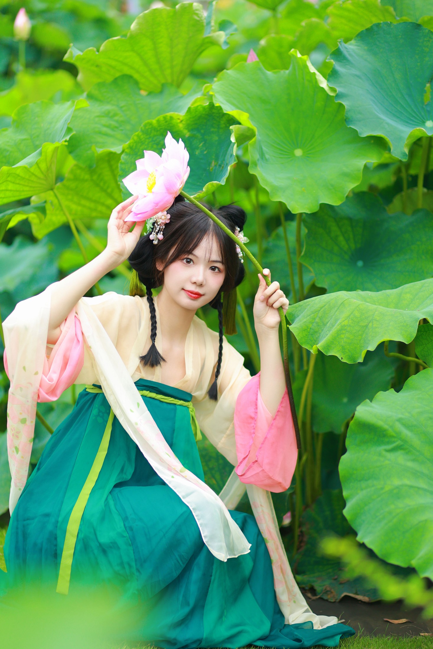 图片[6]-暮烟色CC – 《荷塘少女》[27P]-COS写真在线网