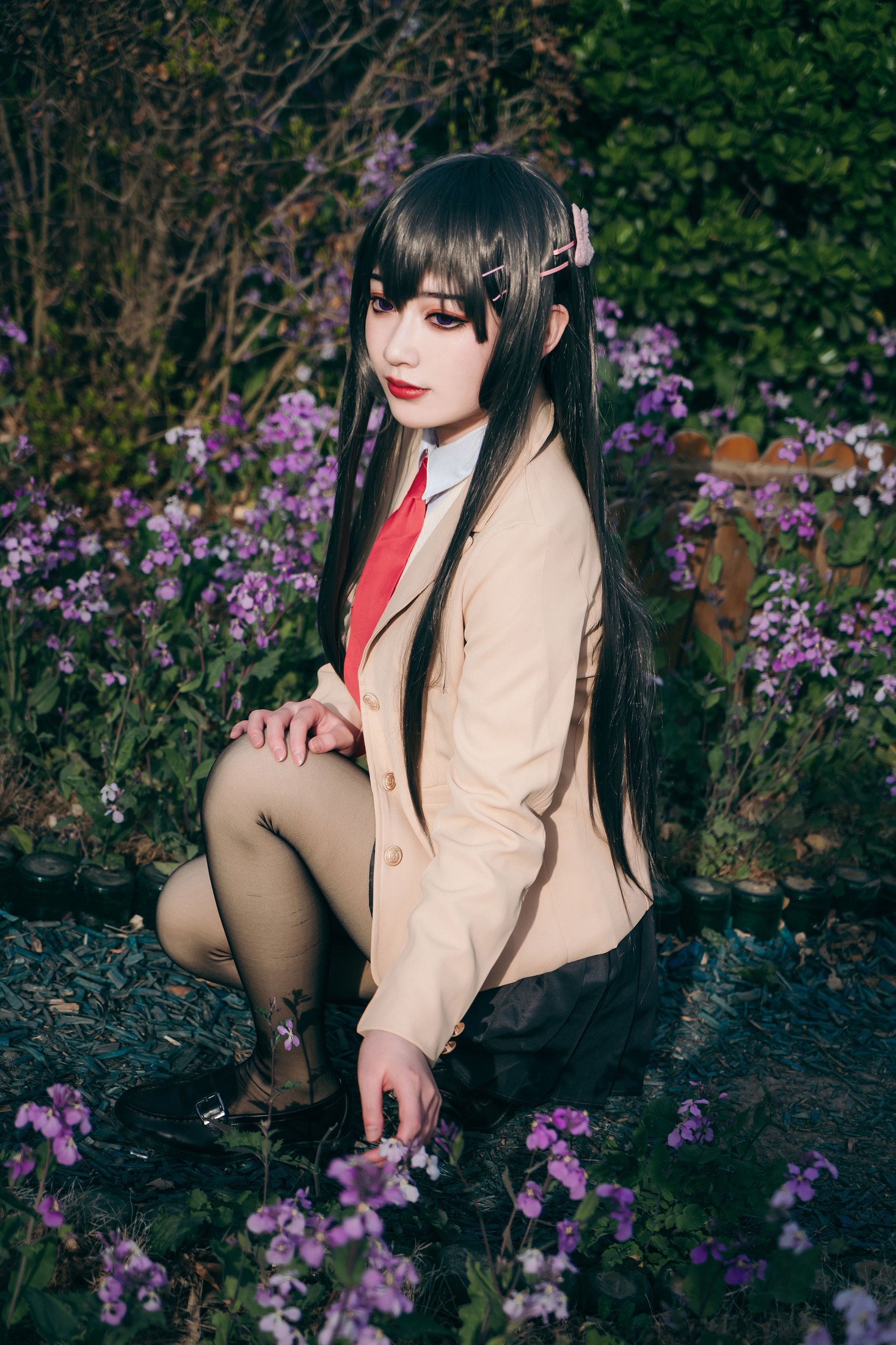 图片[3]-桃墨公子x – 《樱岛麻衣》[25P]-COS写真在线网