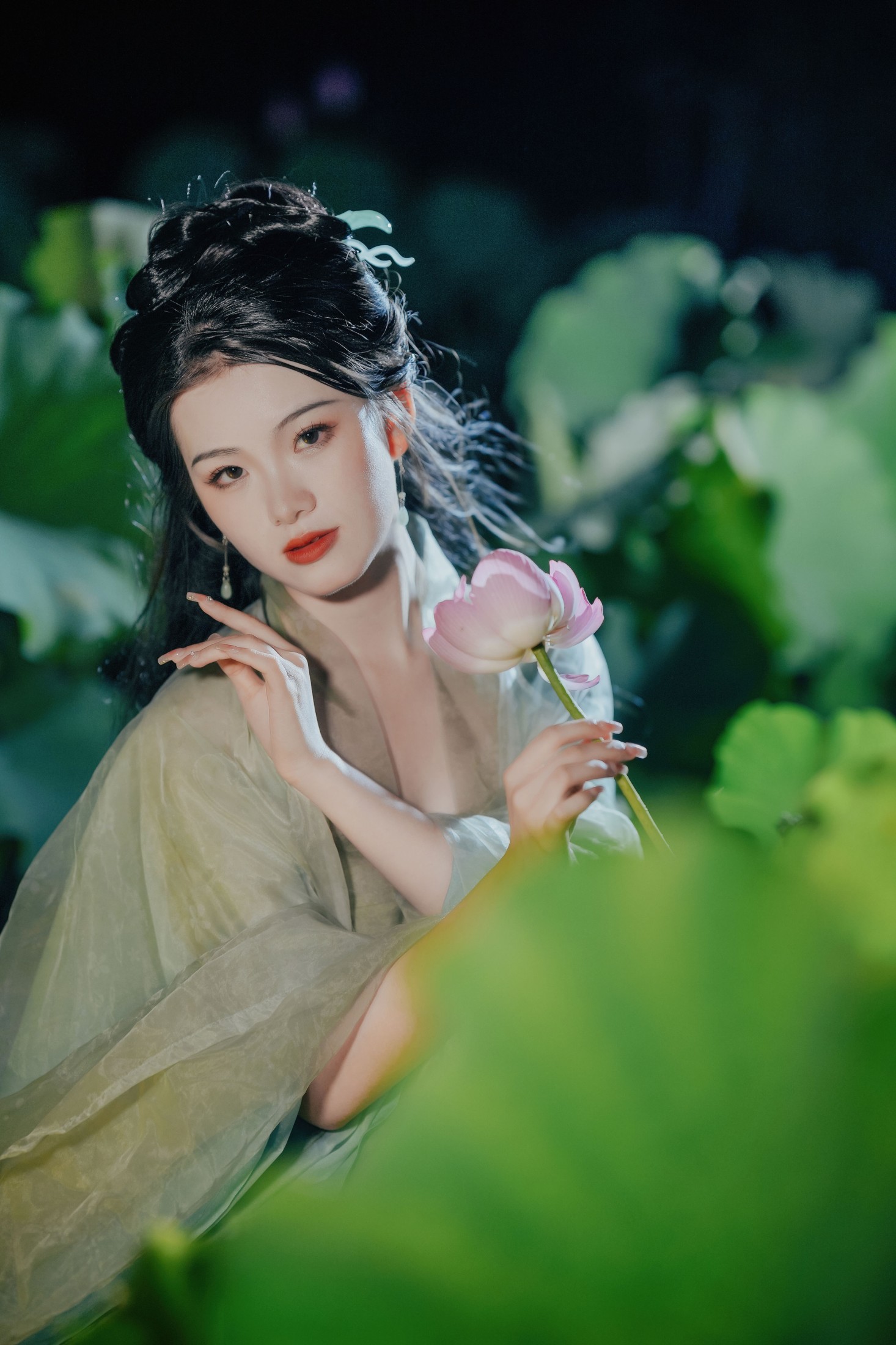 图片[6]-悦璃 – 《仲夏荷塘夜》[22P]-COS写真在线网