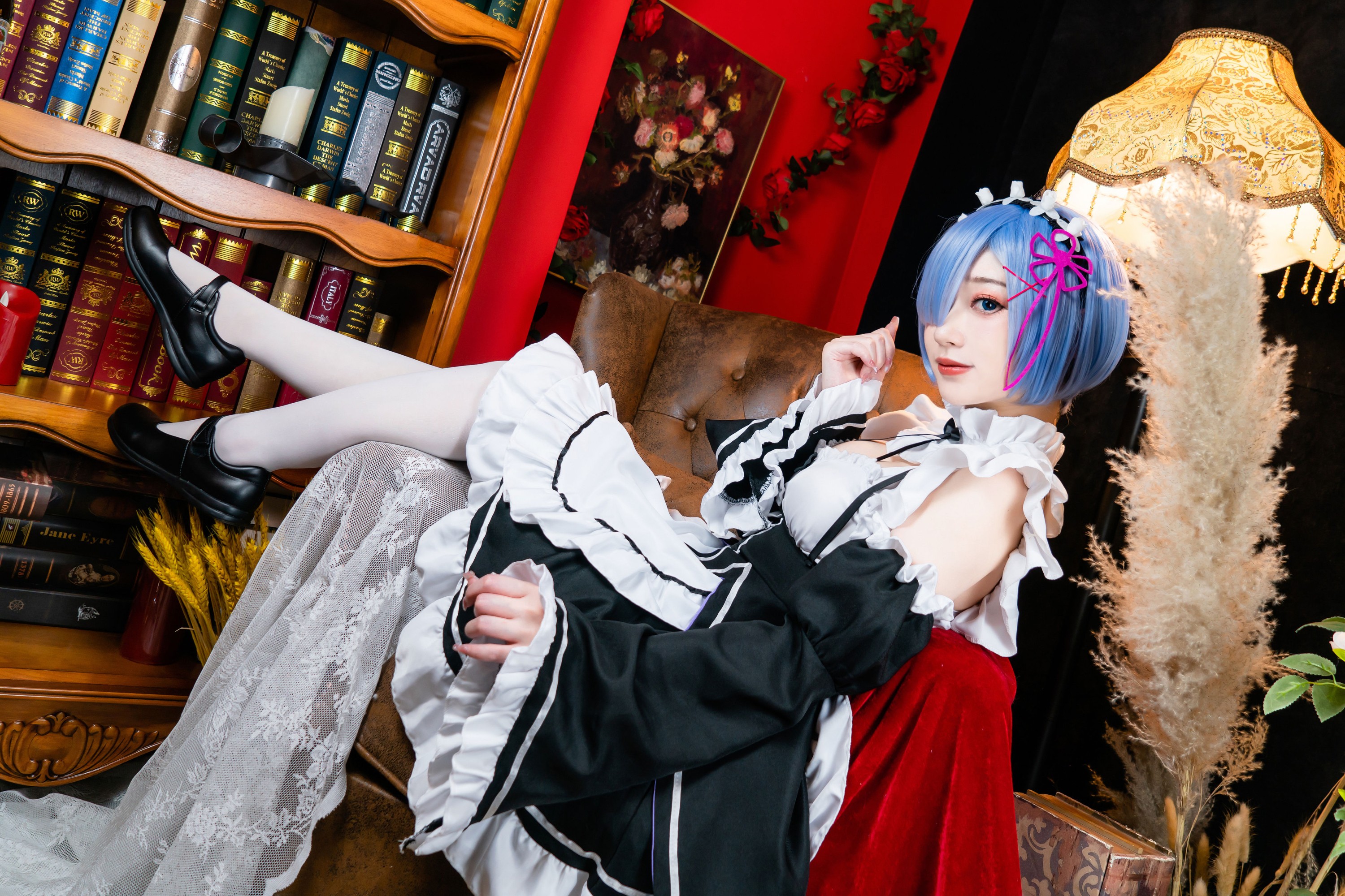 图片[6]-桃墨公子x – 《蕾姆女仆装》[24P]-COS写真在线网