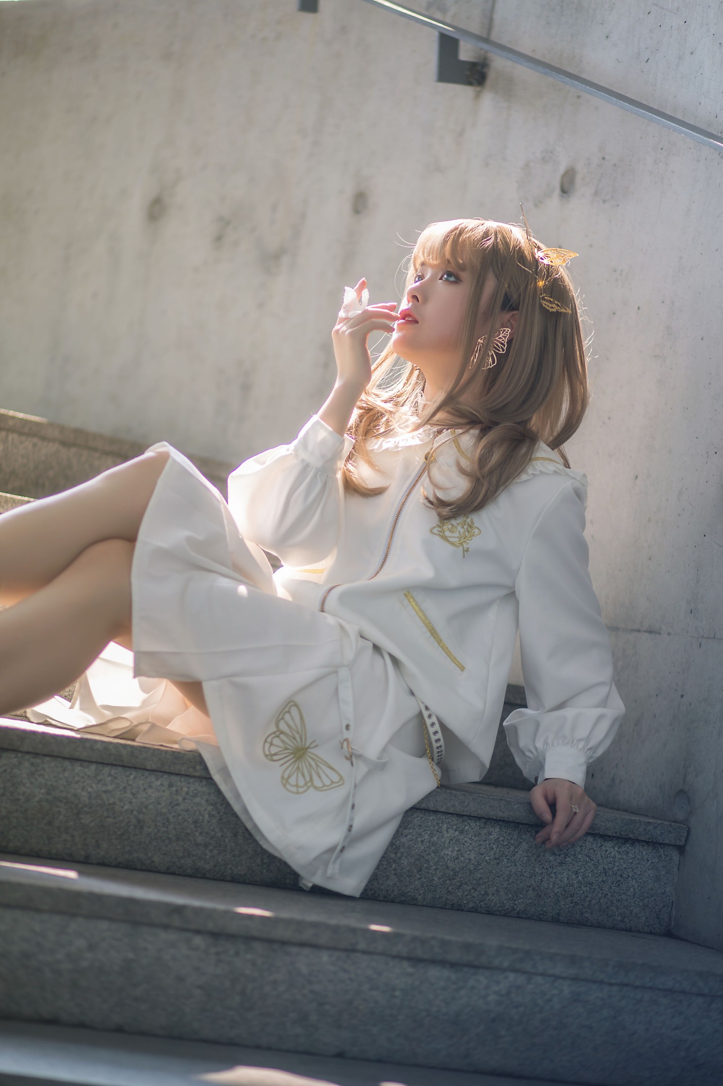 图片[6]-AKIMOTO帽衫 – 《幻蝶JK》[21P]-COS写真在线网