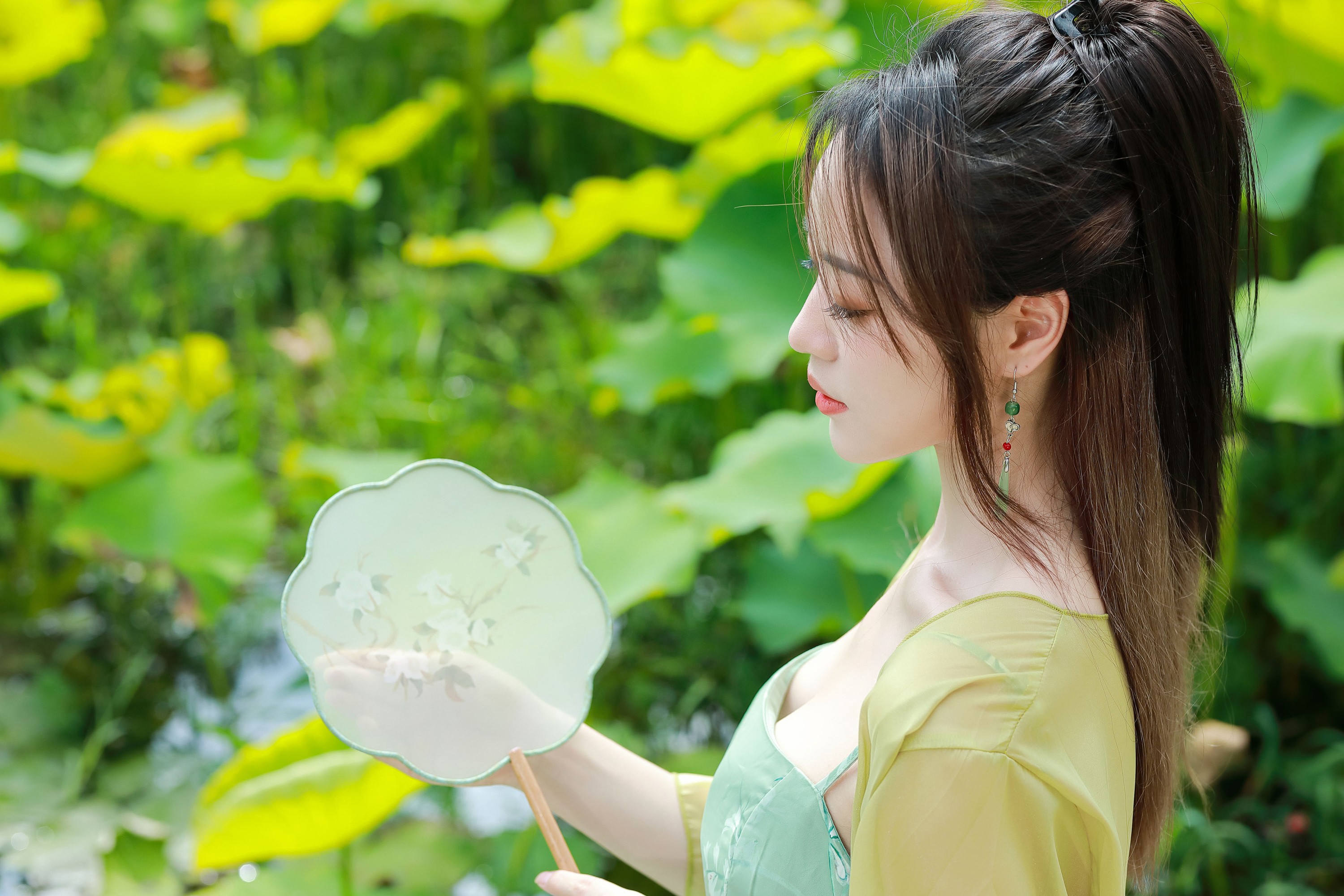 图片[6]-鱼儿 – 《绿荷新意》[26P]-COS写真在线网