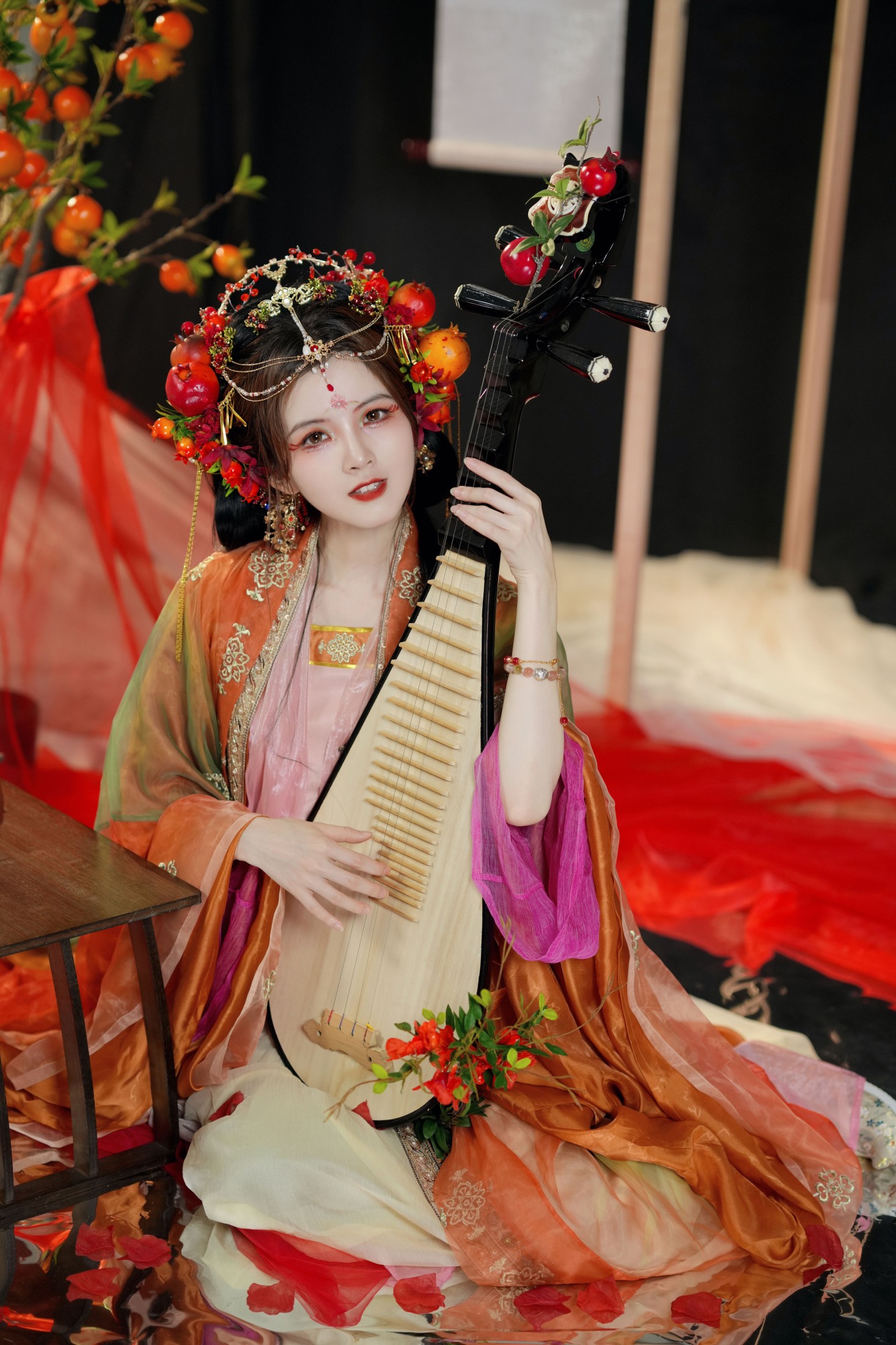 图片[6]-Tifa丁小妮 – 《十二花神之石榴花神》[40P]-COS写真在线网