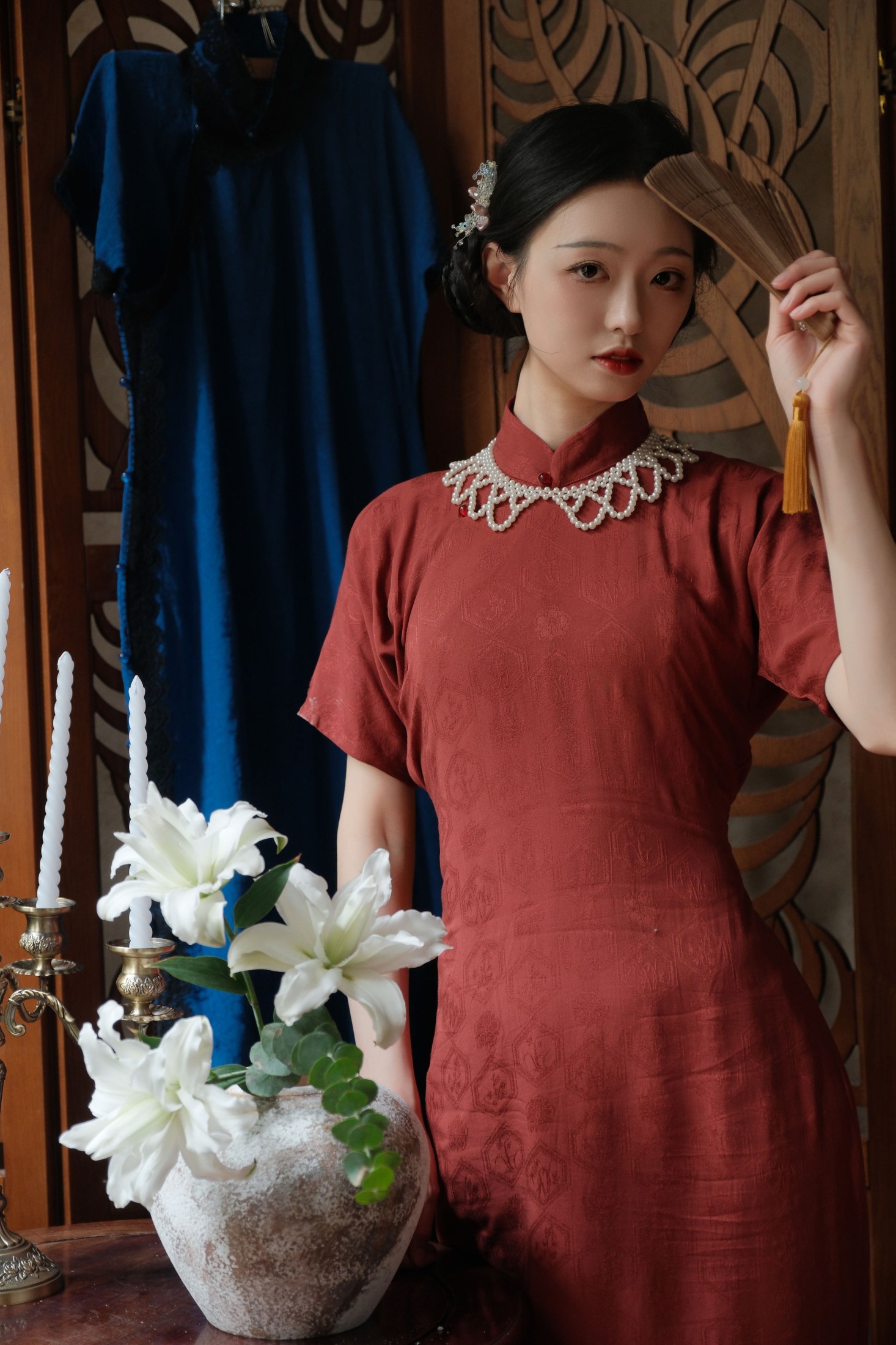 图片[6]-小羊爱干饭 – 《红色》[21P]-COS写真在线网