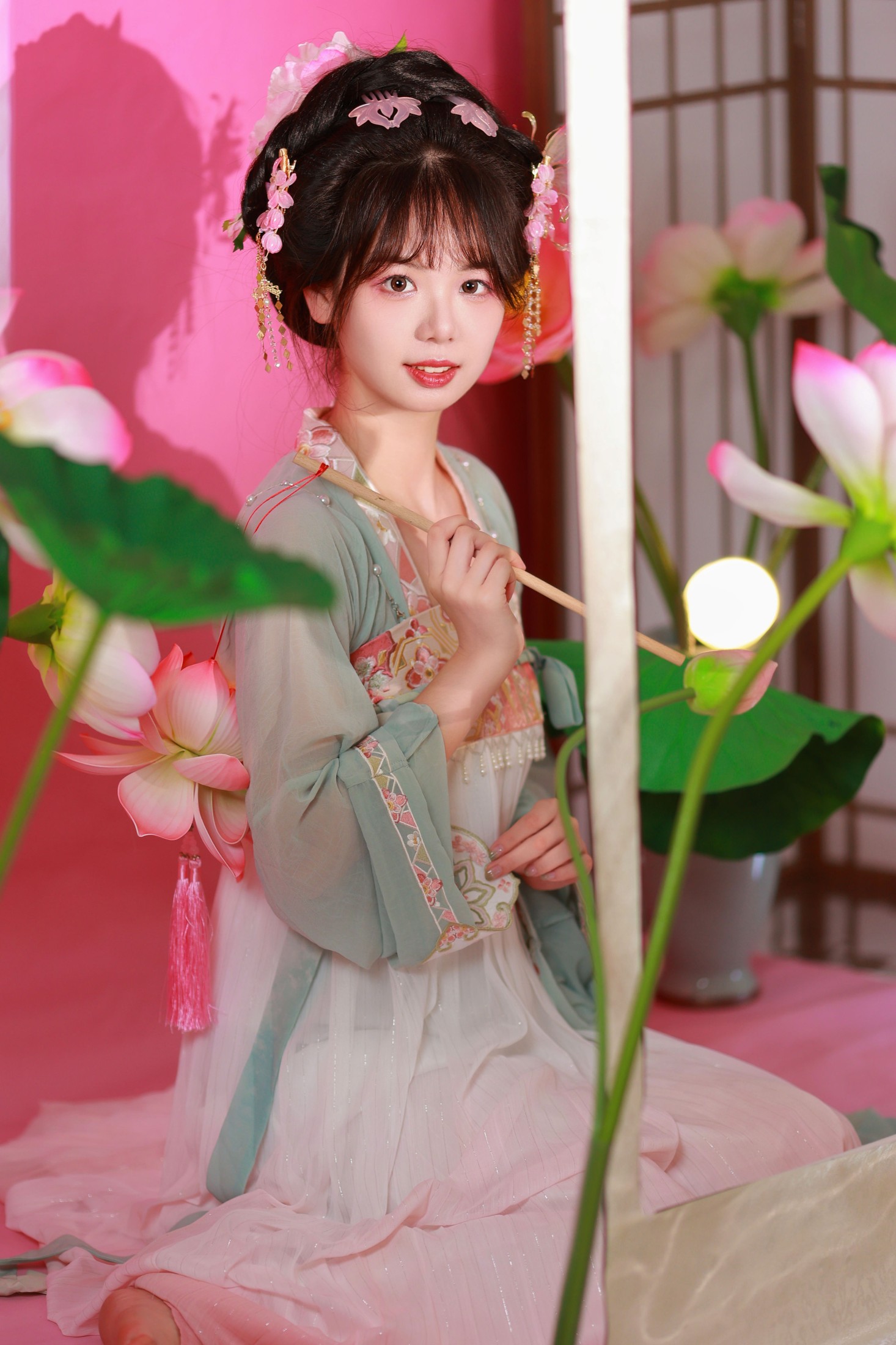 图片[5]-暮烟色CC – 《小荷仙》[53P]-COS写真在线网