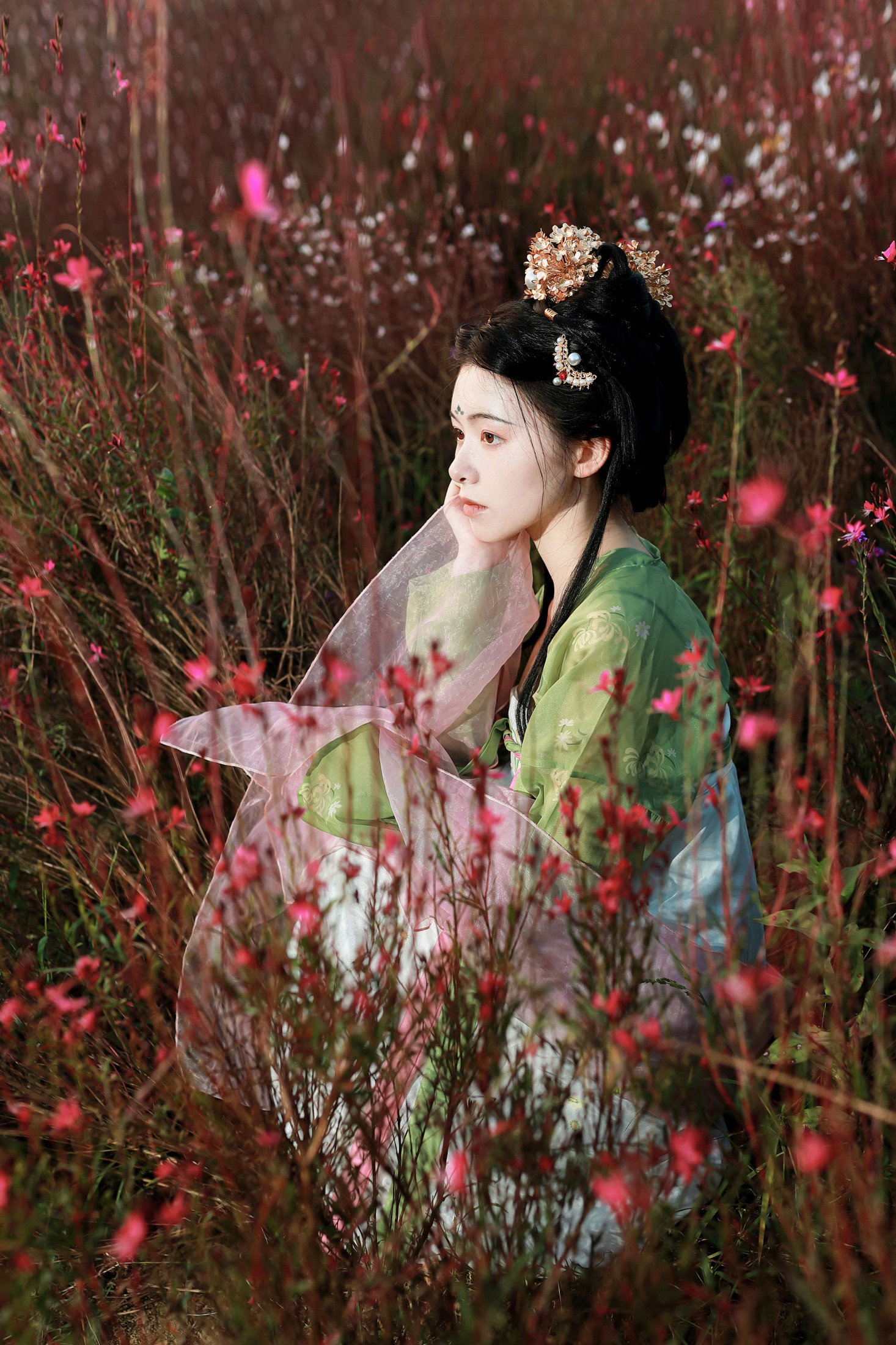 图片[6]-小小懒 – 《古韵花海》[33P]-COS写真在线网