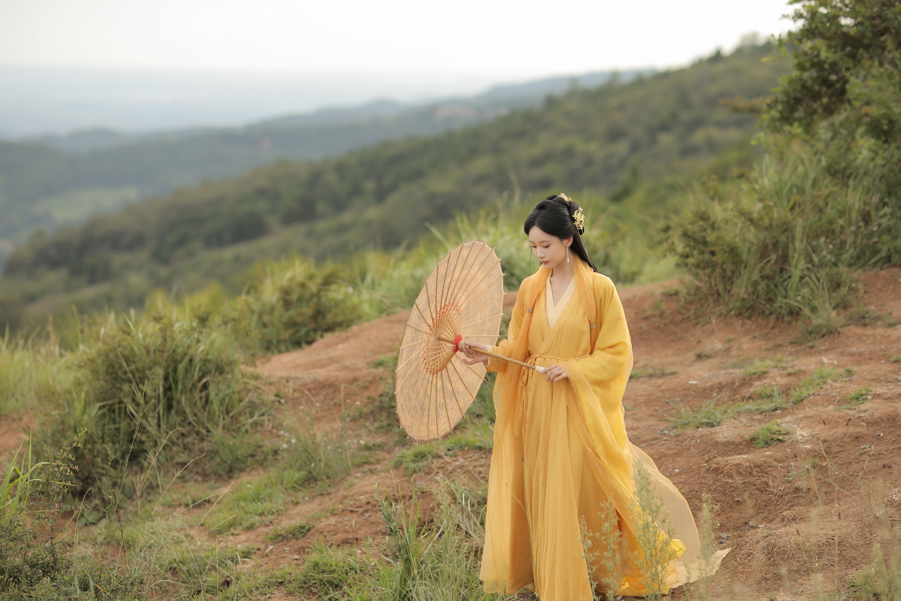 图片[6]-嘉月月月 – 《黄衫女》[33P]-COS写真在线网