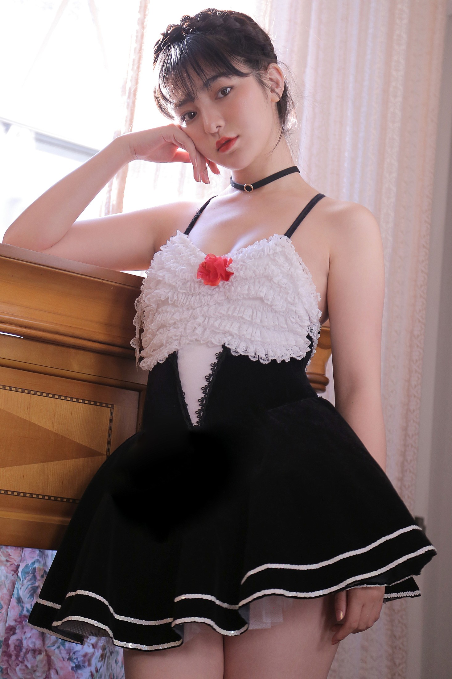 图片[6]-参半miaomiao – 《小黑裙》[21P]-COS写真在线网