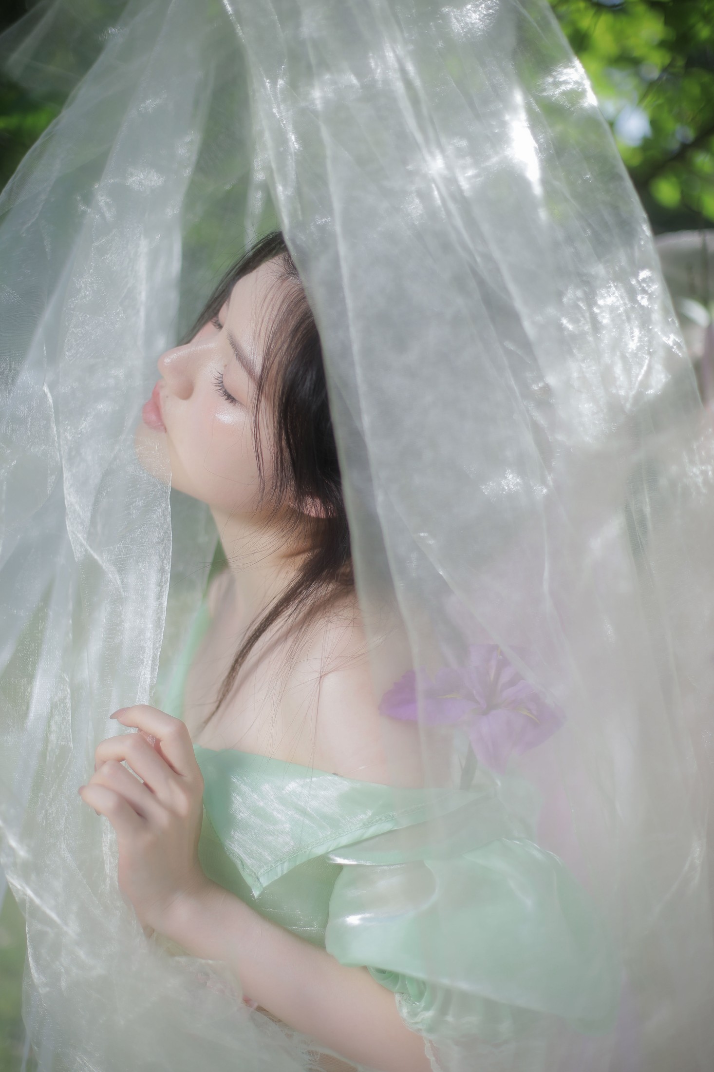 图片[6]-雨涵 – 《紫色鸢尾》[21P]-COS写真在线网