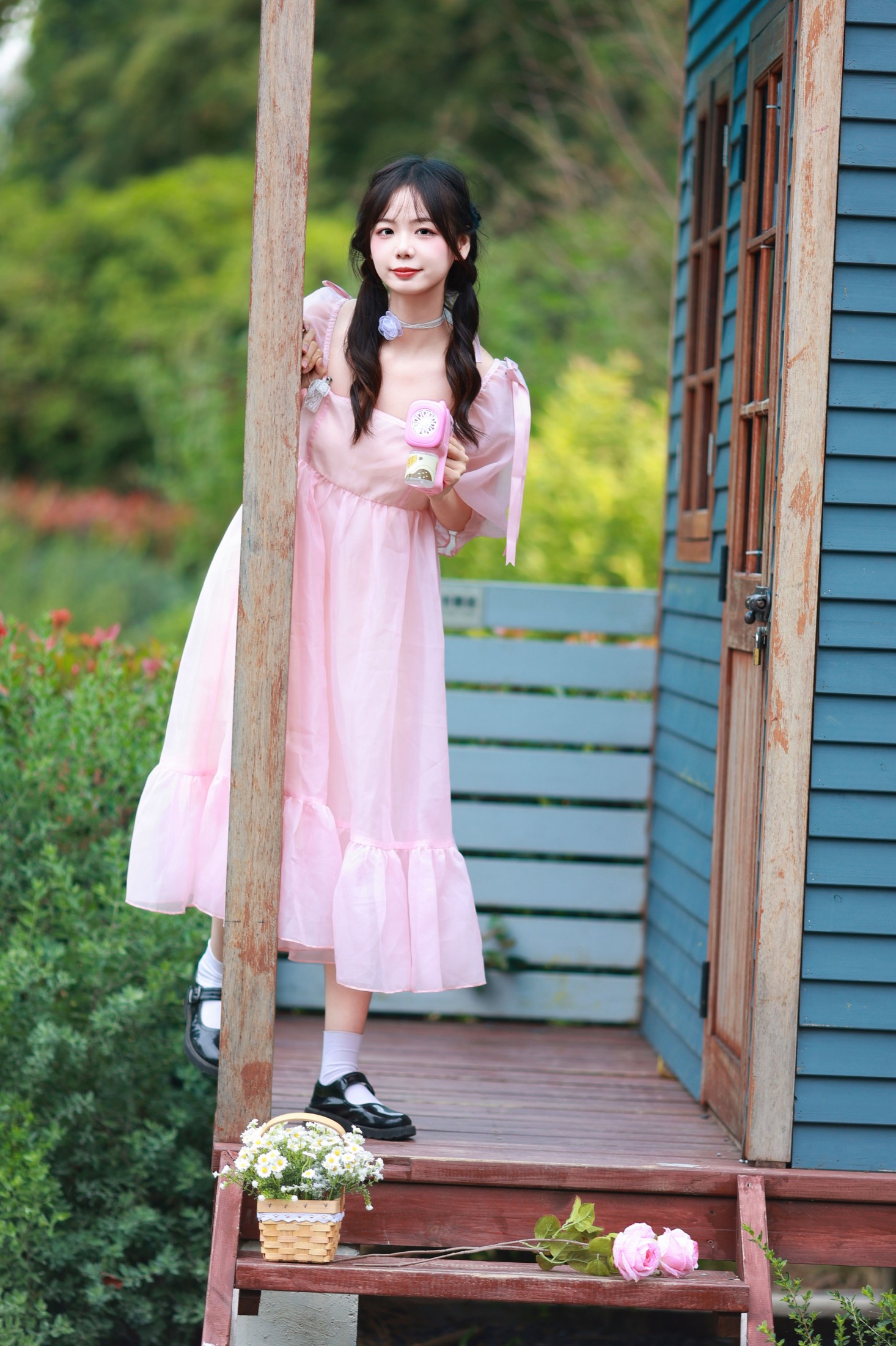 图片[6]-暮烟色CC – 《粉色气泡》[21P]-COS写真在线网