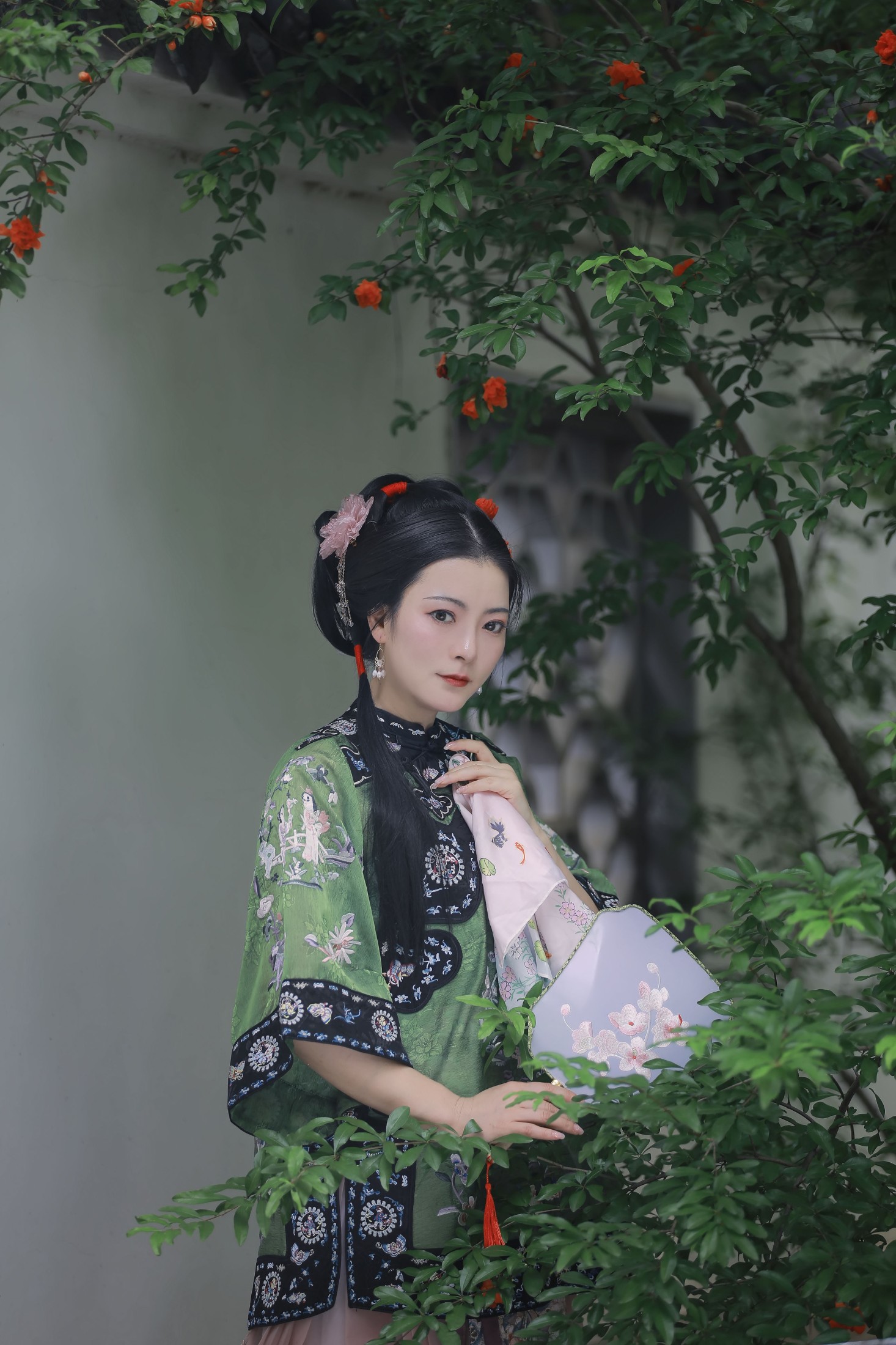 图片[6]-猫子子 – 《绿意浓》[22P]-COS写真在线网