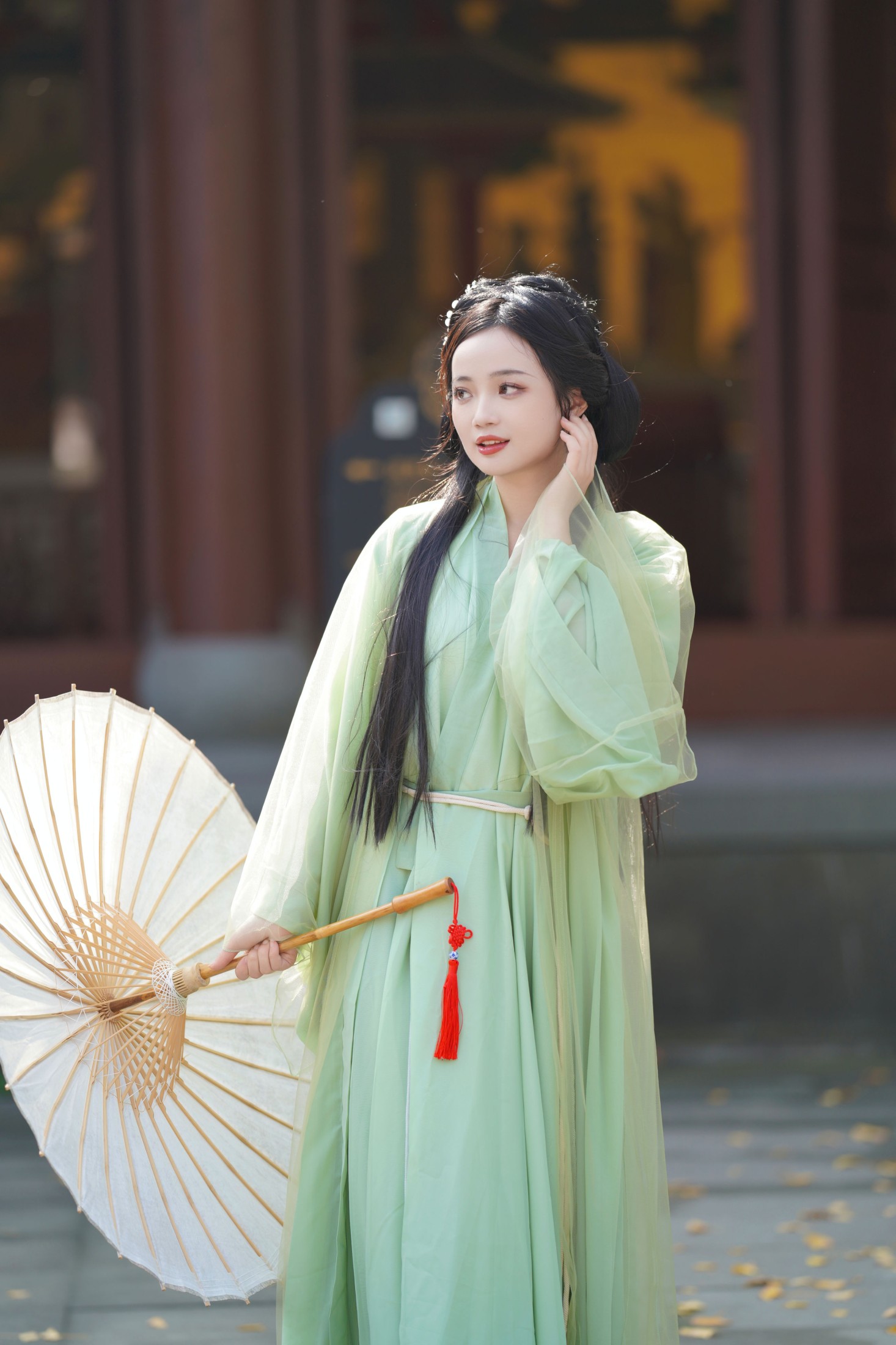 图片[6]-小欧O – 《穿汉服记录秋天》[22P]-COS写真在线网