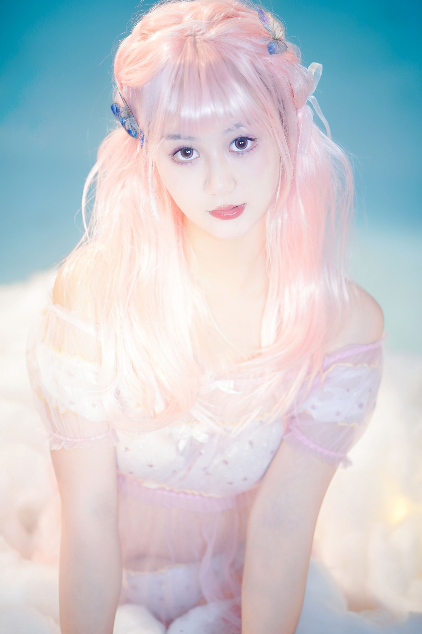 图片[6]-小葵 – 《粉色头发的少女》[22P]-COS写真在线网