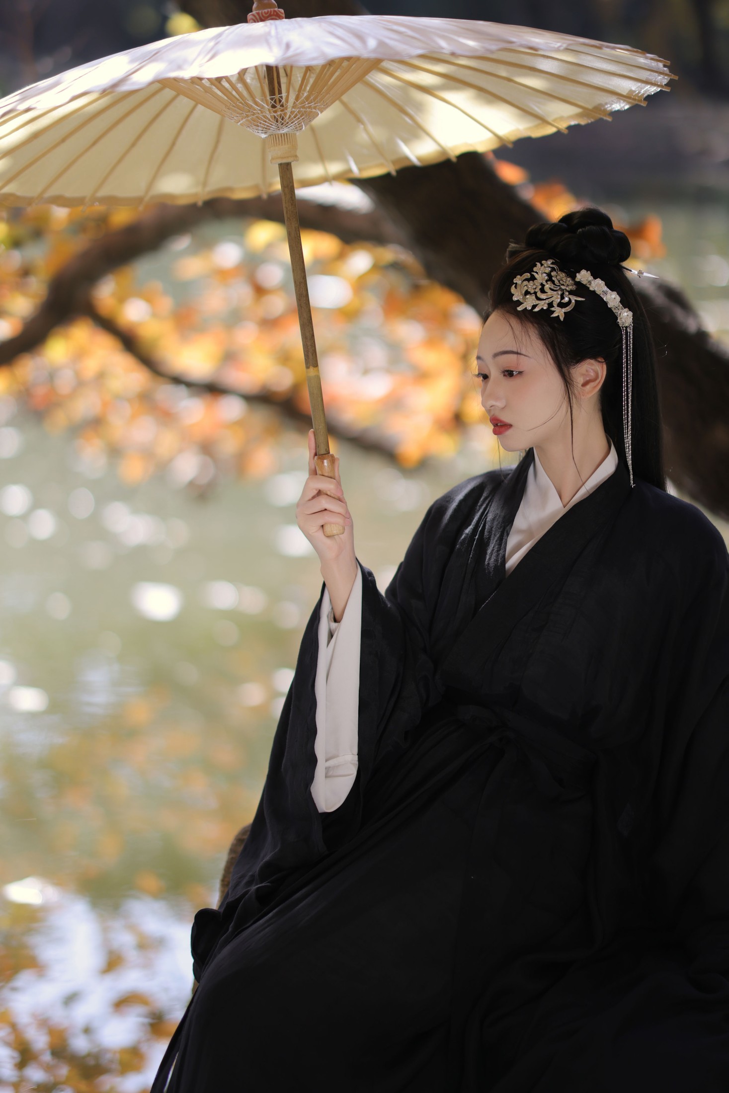 图片[5]-小羊爱干饭 – 《银杏》[32P]-COS写真在线网