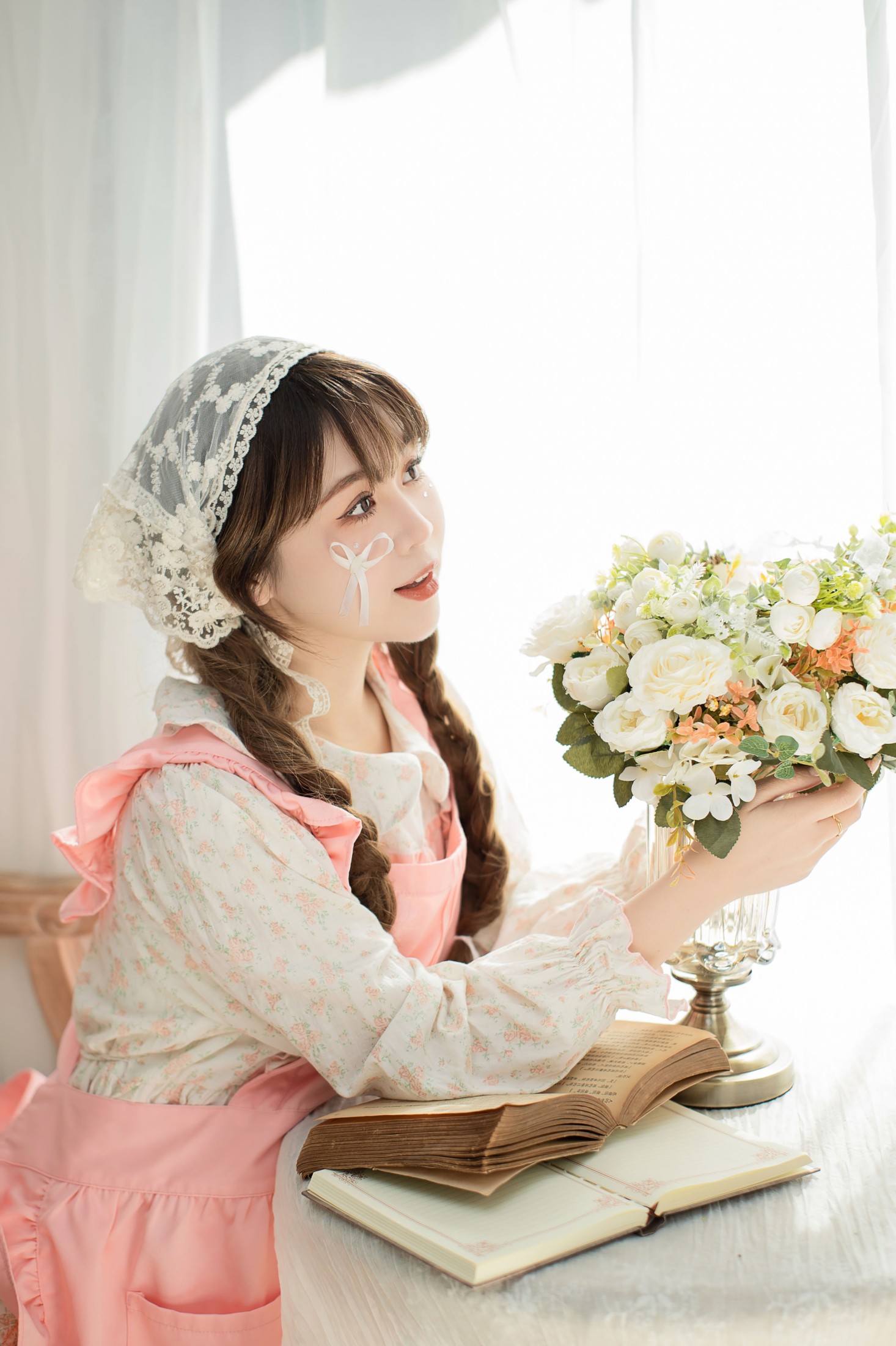 图片[4]-泡芙小方 – 《粉色少女》[22P]-COS写真在线网