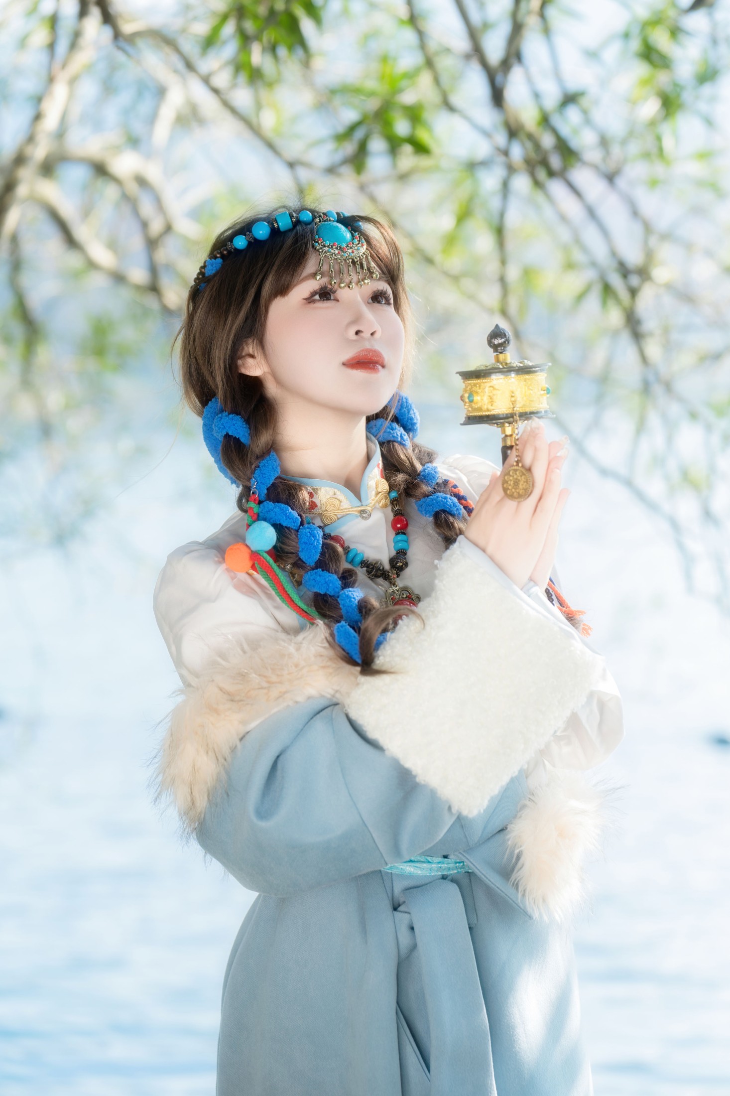 图片[6]-泡芙小方 – 《蓝色》[24P]-COS写真在线网