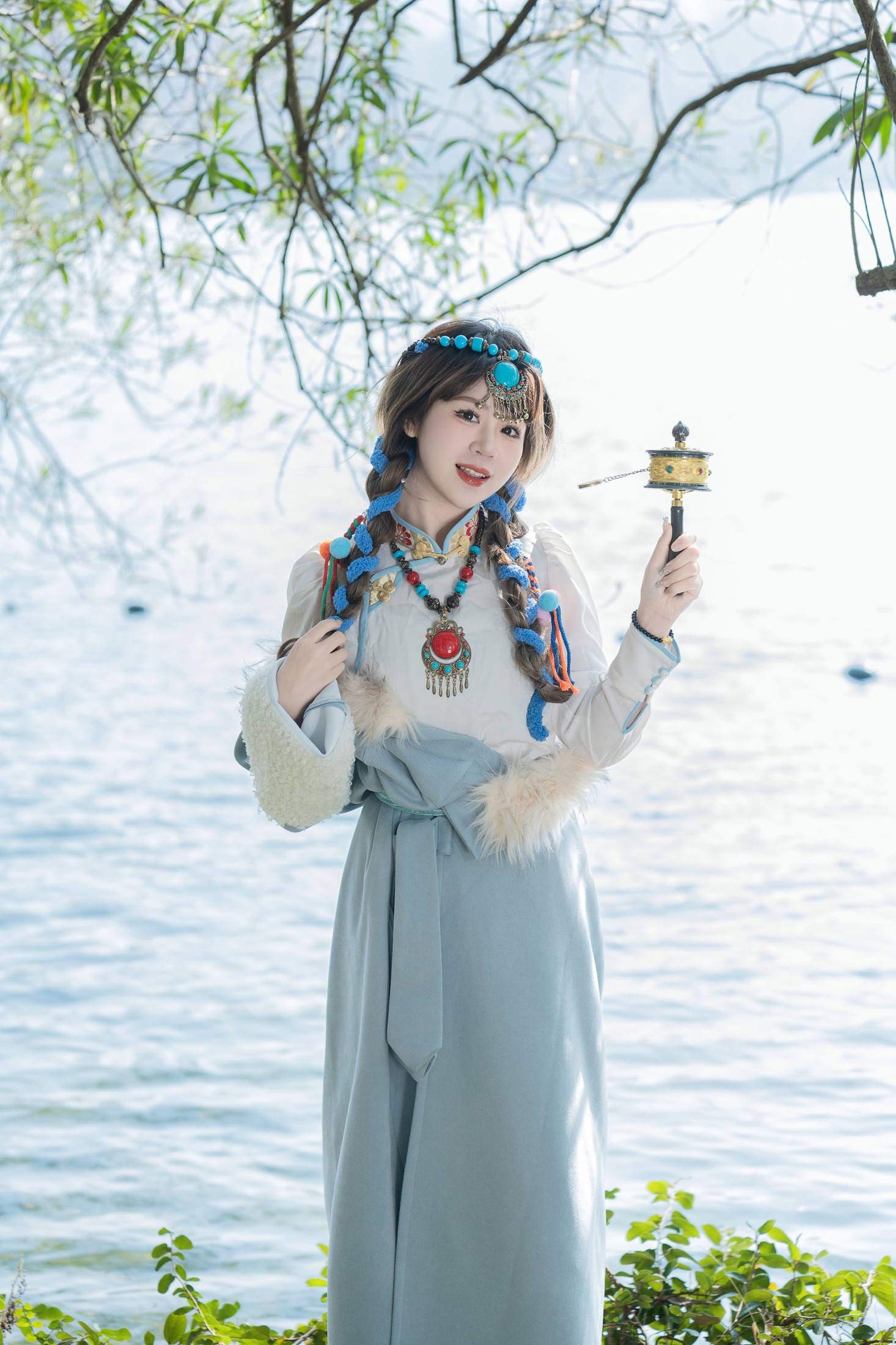 图片[3]-泡芙小方 – 《蓝色》[24P]-COS写真在线网