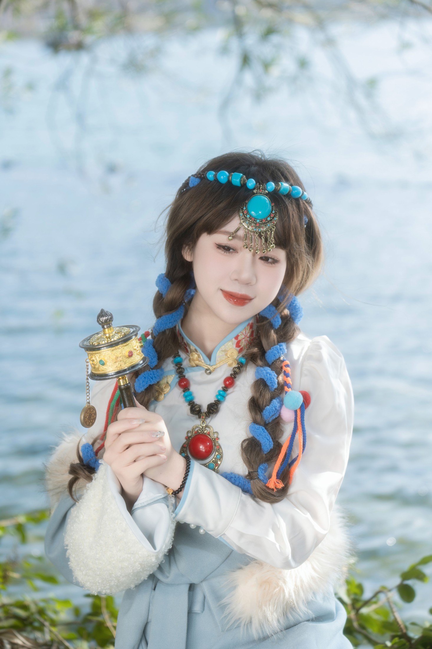 图片[5]-泡芙小方 – 《蓝色》[24P]-COS写真在线网