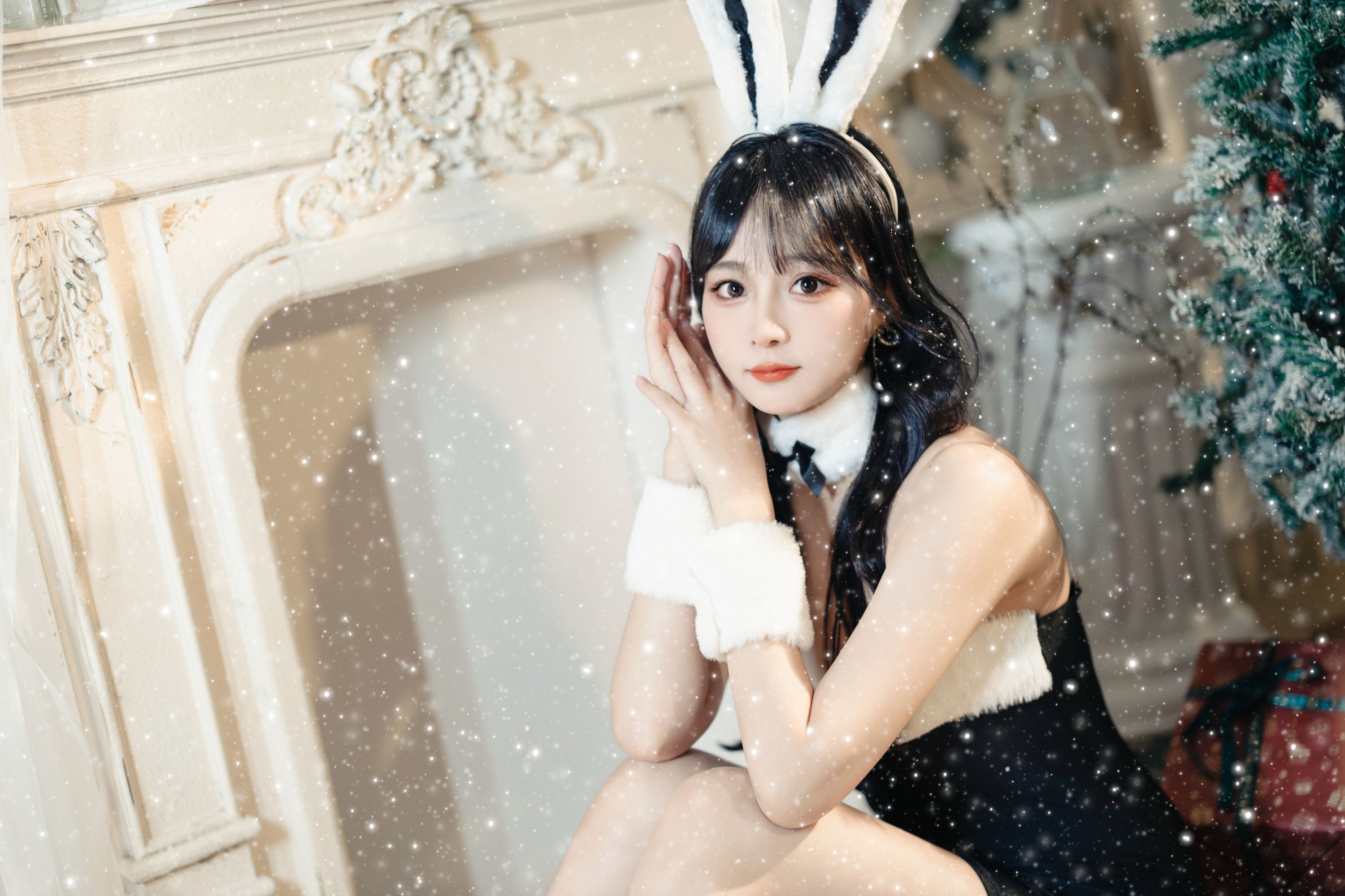 图片[6]-我是小岁岁 – 《雪中兔》[21P]-COS写真在线网