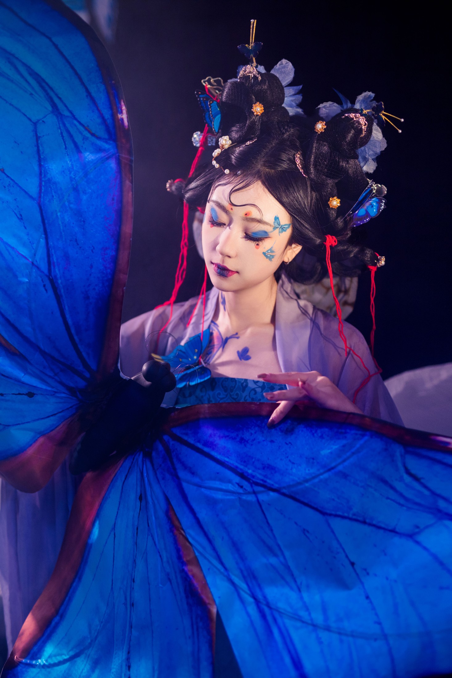 图片[6]-月月 – 《蓝蝶》[34P]-COS写真在线网