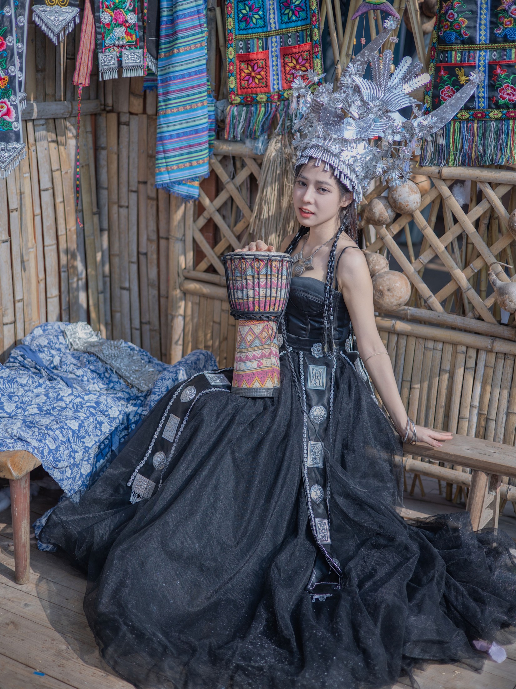 图片[6]-蛋蛋 – 《苗家之韵，传承之美》[24P]-COS写真在线网