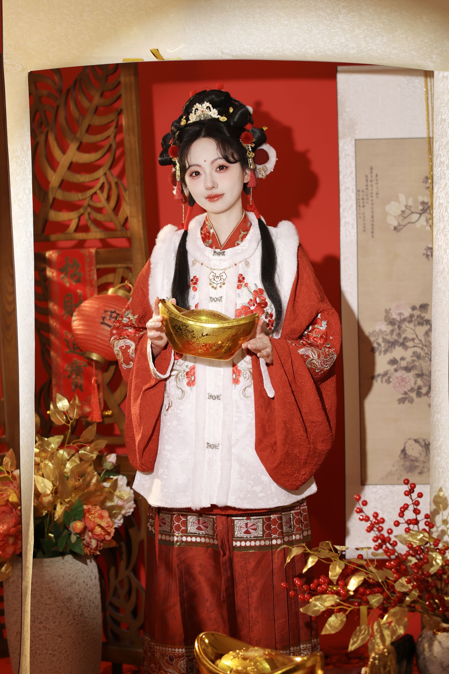 图片[3]-小羊爱干饭 – 《鞭炮声声辞旧岁》[23P]-COS写真在线网