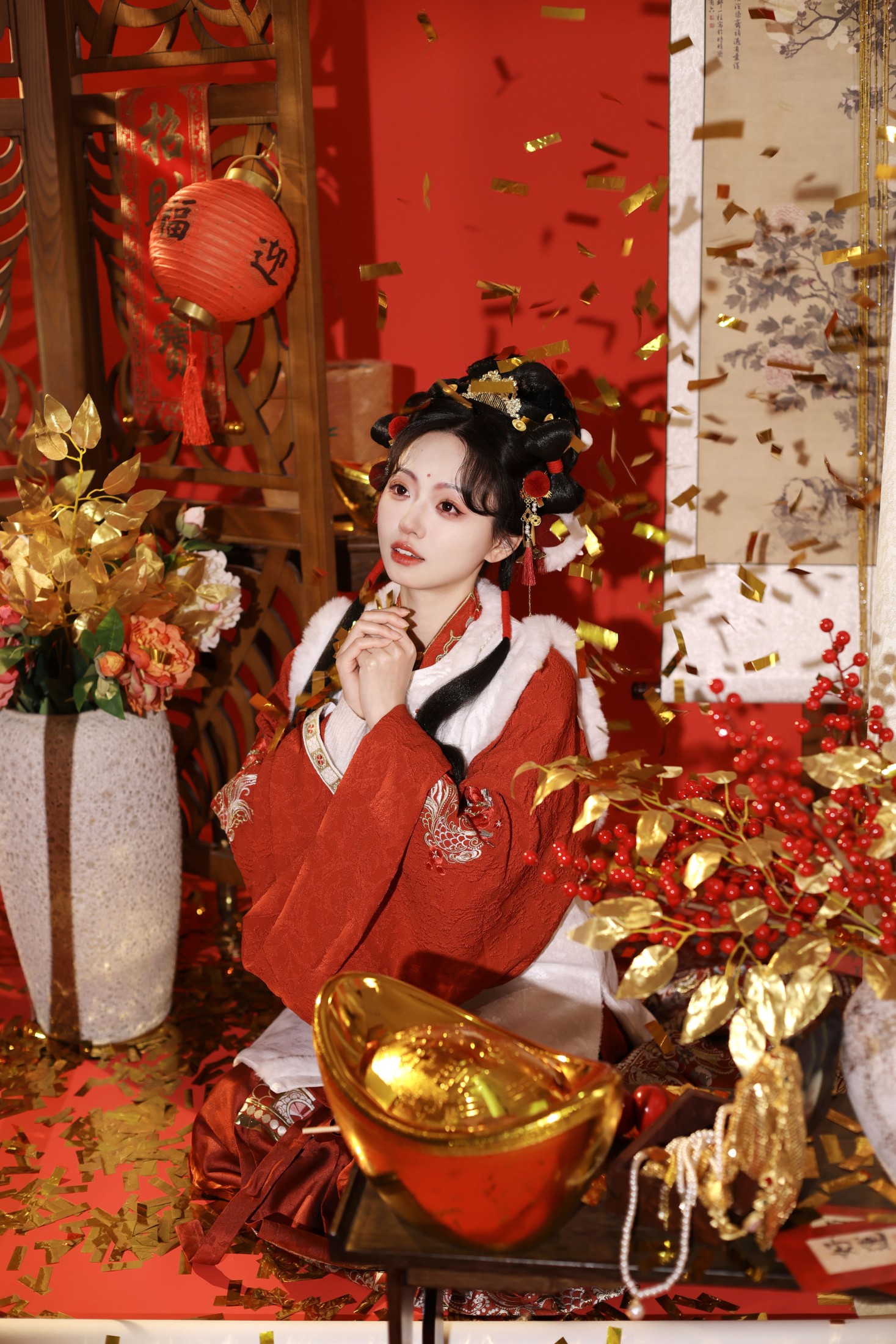 图片[5]-小羊爱干饭 – 《鞭炮声声辞旧岁》[23P]-COS写真在线网