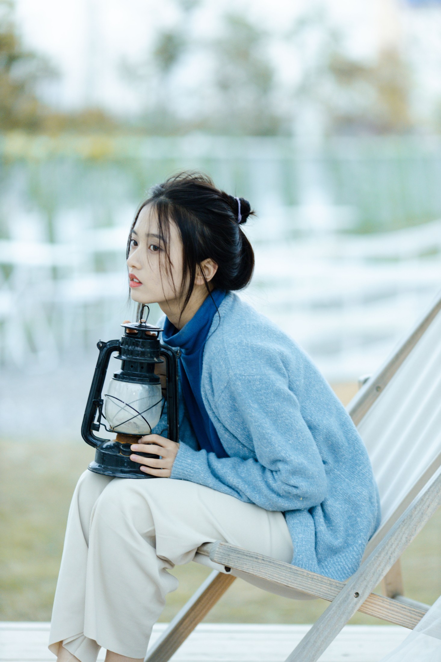 图片[6]-口可 – 《傍晚的长椅》[21P]-COS写真在线网