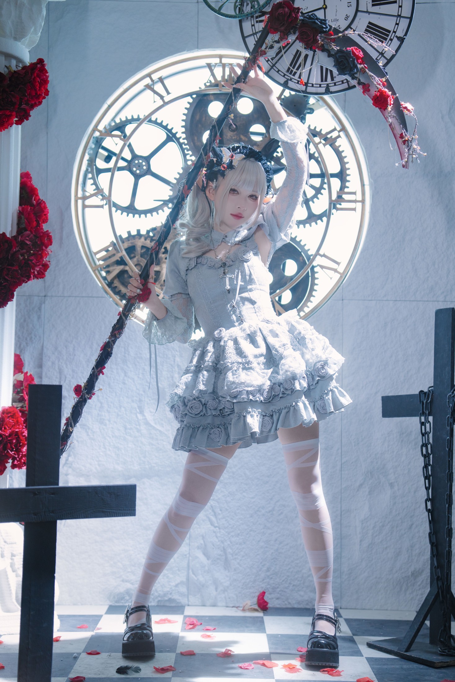 图片[6]-椿卷梦游中 – 《银色魔女》[22P]-COS写真在线网