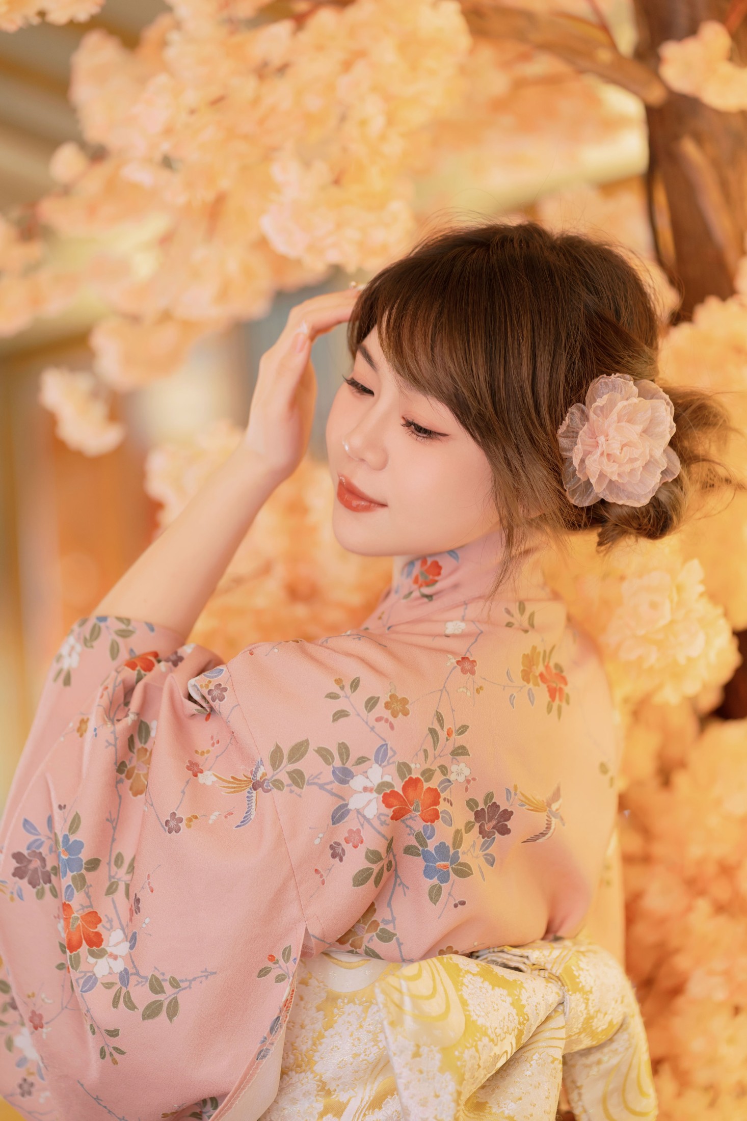图片[4]-泡芙小方 – 《樱花少女》[22P]-COS写真在线网
