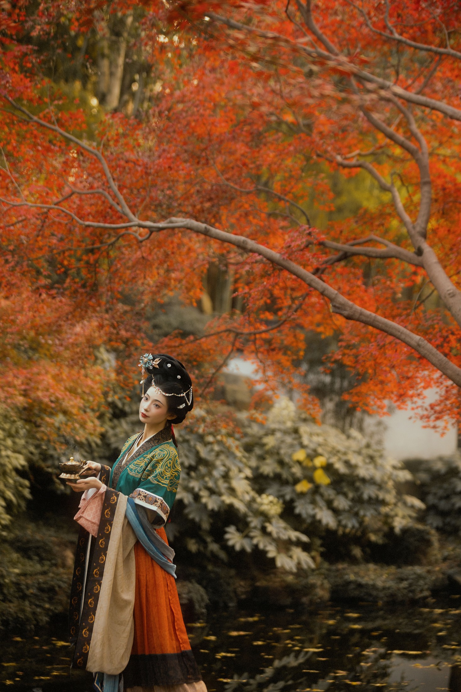 图片[6]-弥璎呀 – 《江畔丹枫》[26P]-COS写真在线网