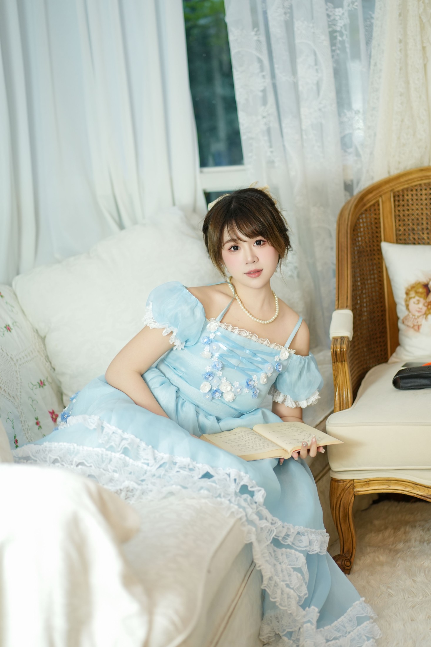 图片[6]-泡芙小方 – 《蓝色系公主》[23P]-COS写真在线网