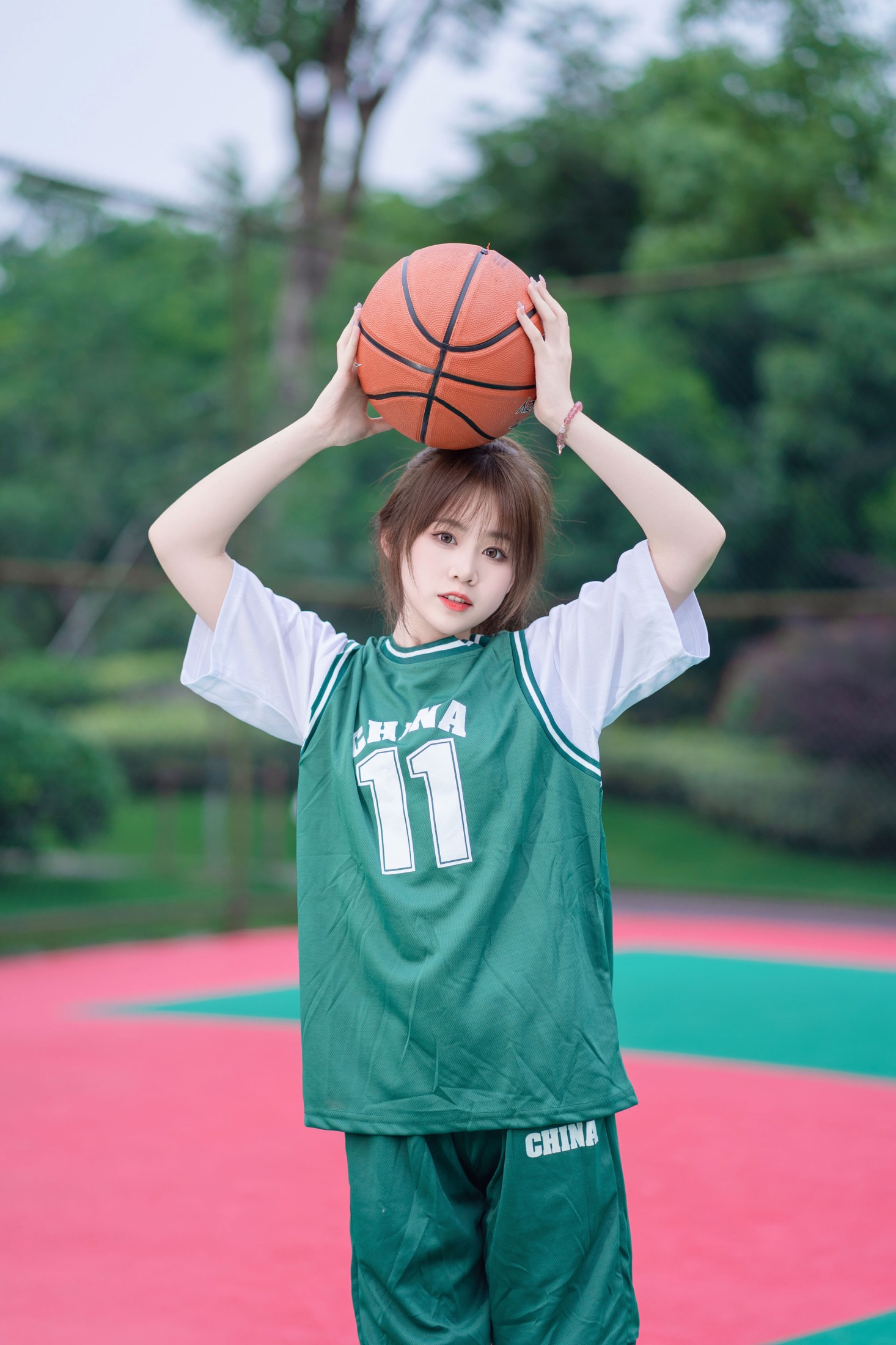 图片[5]-泡芙小方 – 《一起打篮球吗》[22P]-COS写真在线网