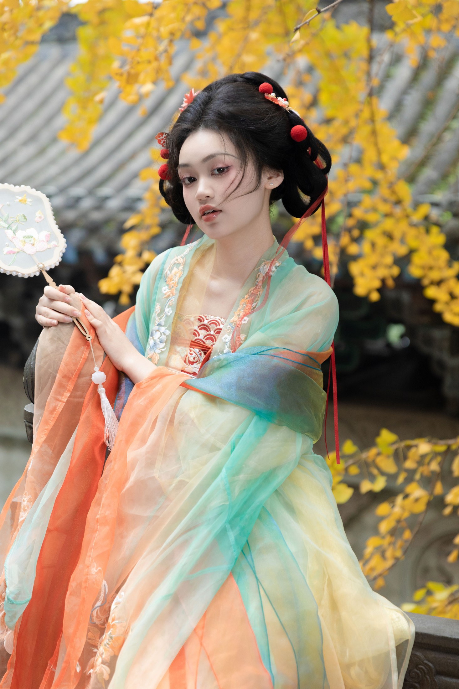 图片[6]-陈尤娜 – 《银杏树下》[22P]-COS写真在线网