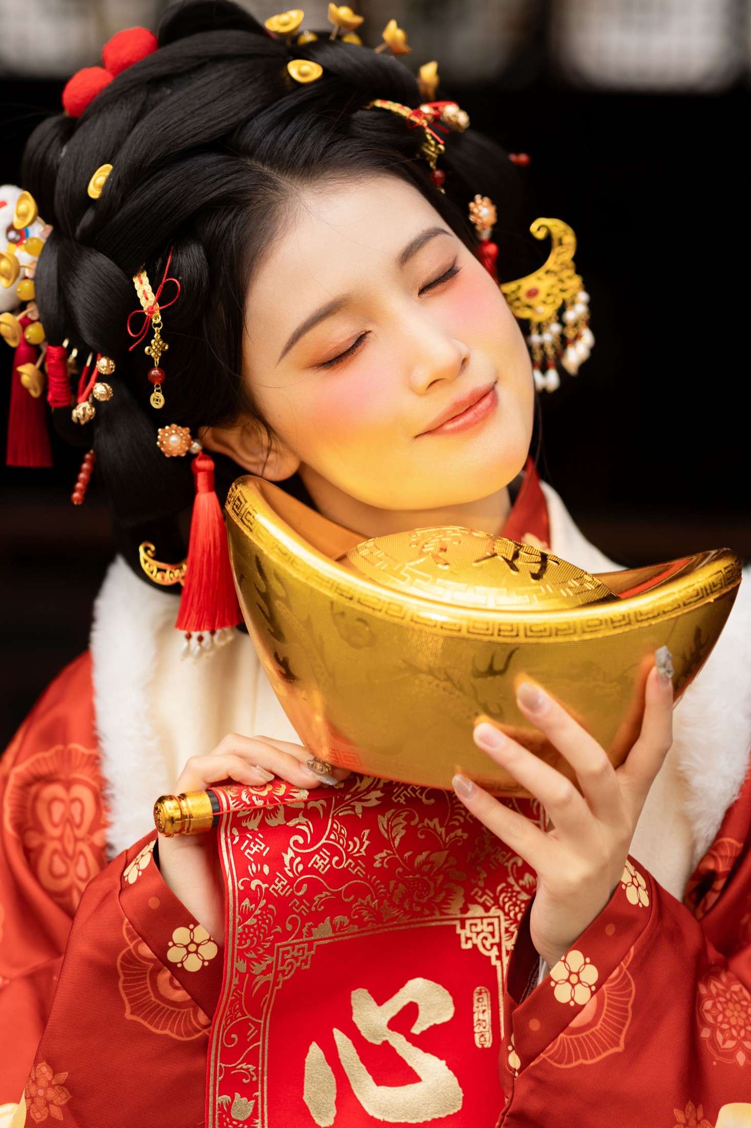 图片[6]-婕妤 – 《恭贺新春》[25P]-COS写真在线网