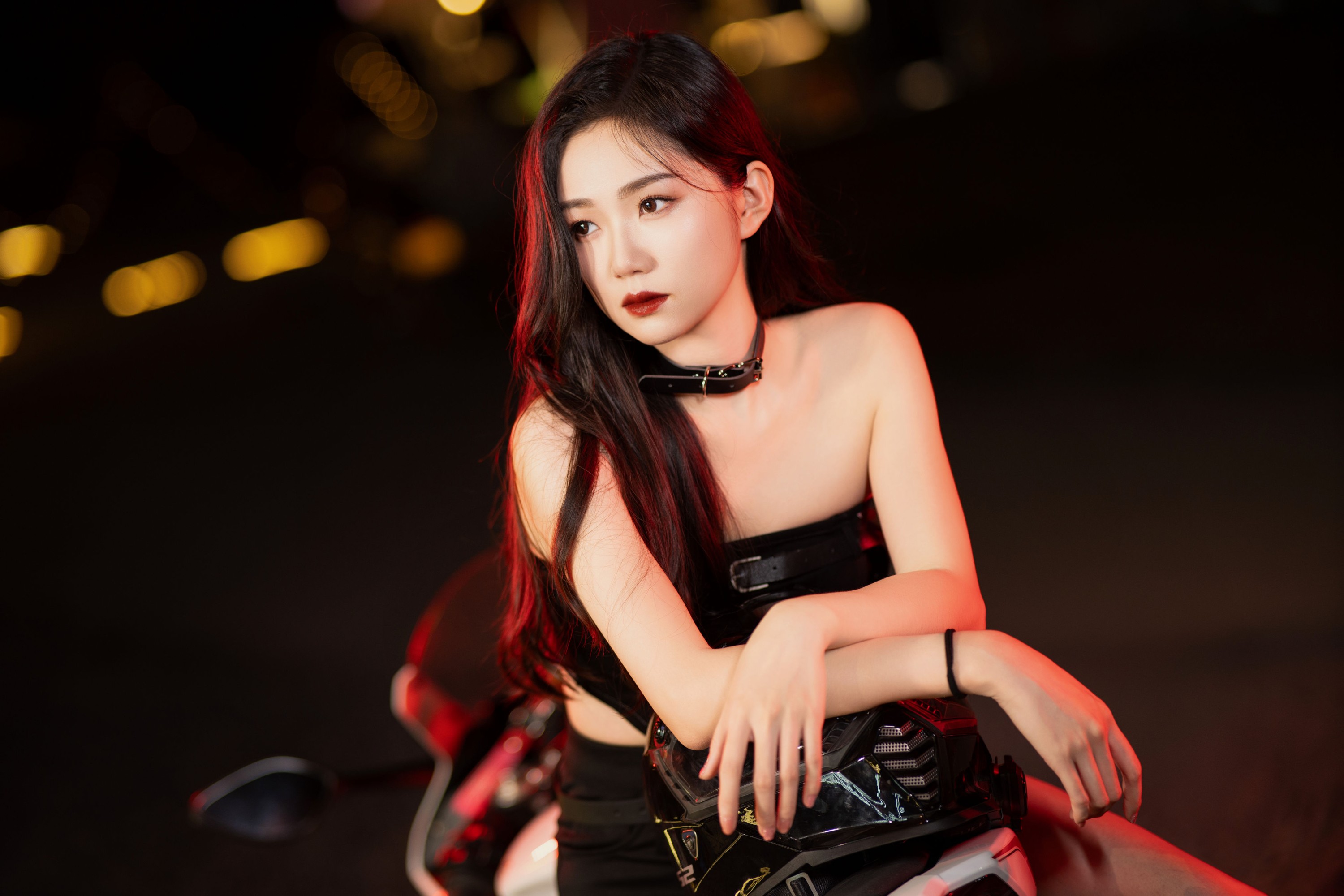 图片[6]-迪丽热鸭 – 《女骑手》[20P]-COS写真在线网