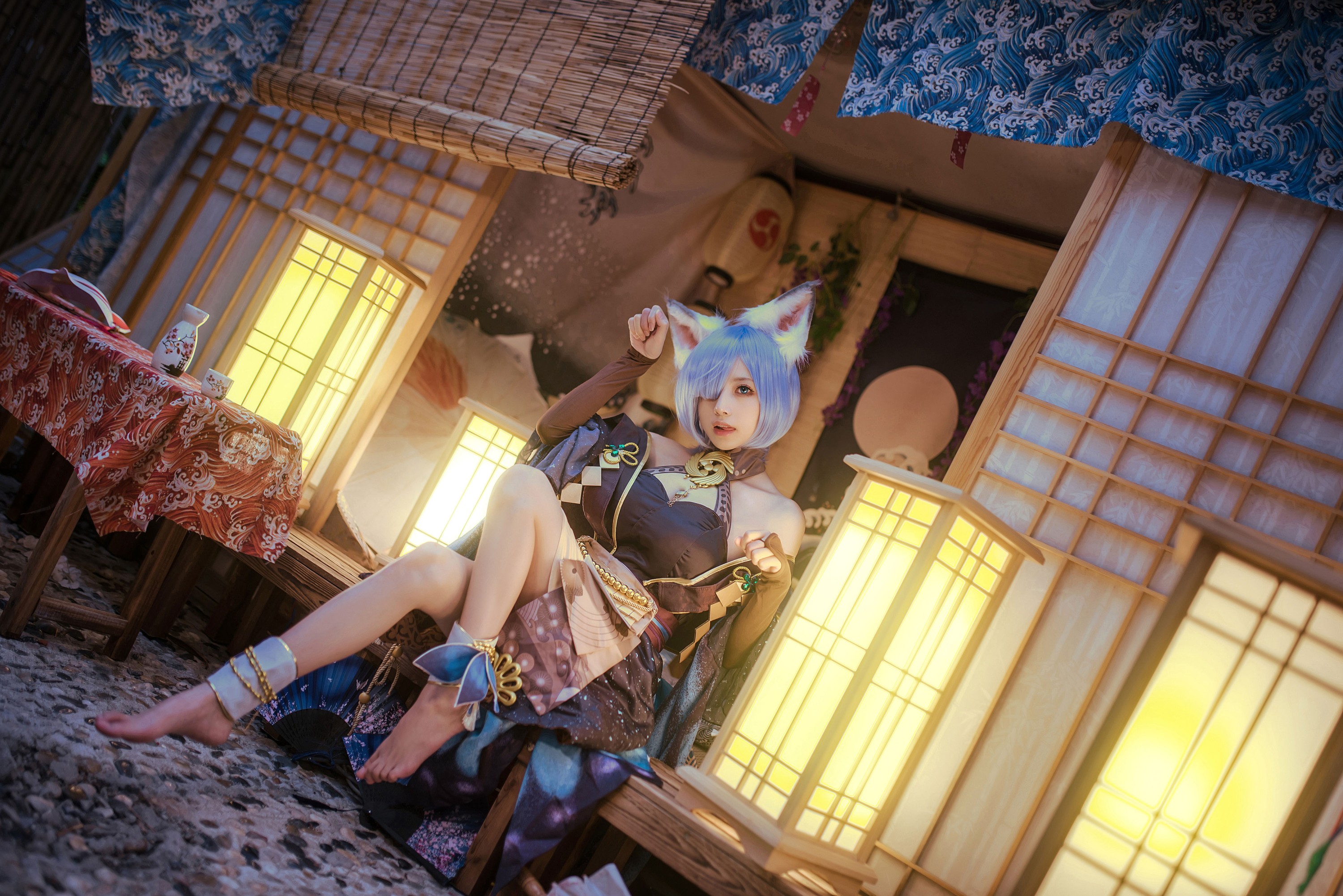 图片[6]-花京院腥鱼 – 《蓝发胡桃》[31P]-COS写真在线网