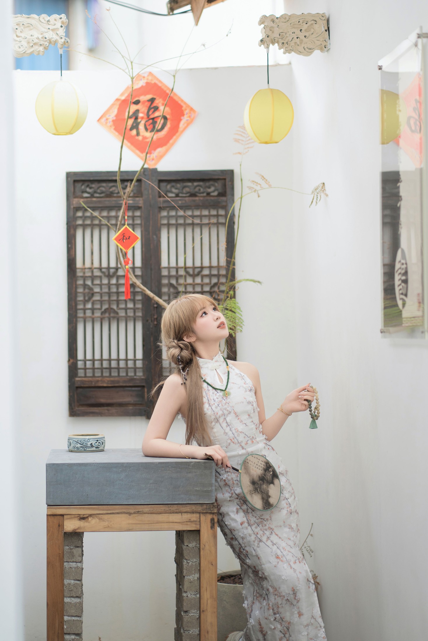 图片[4]-泡芙小方 – 《新中式》[29P]-COS写真在线网