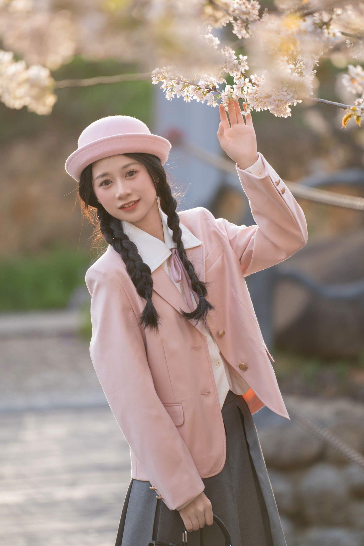 图片[3]-橙子舒 – 《粉色jk》[22P]-COS写真在线网