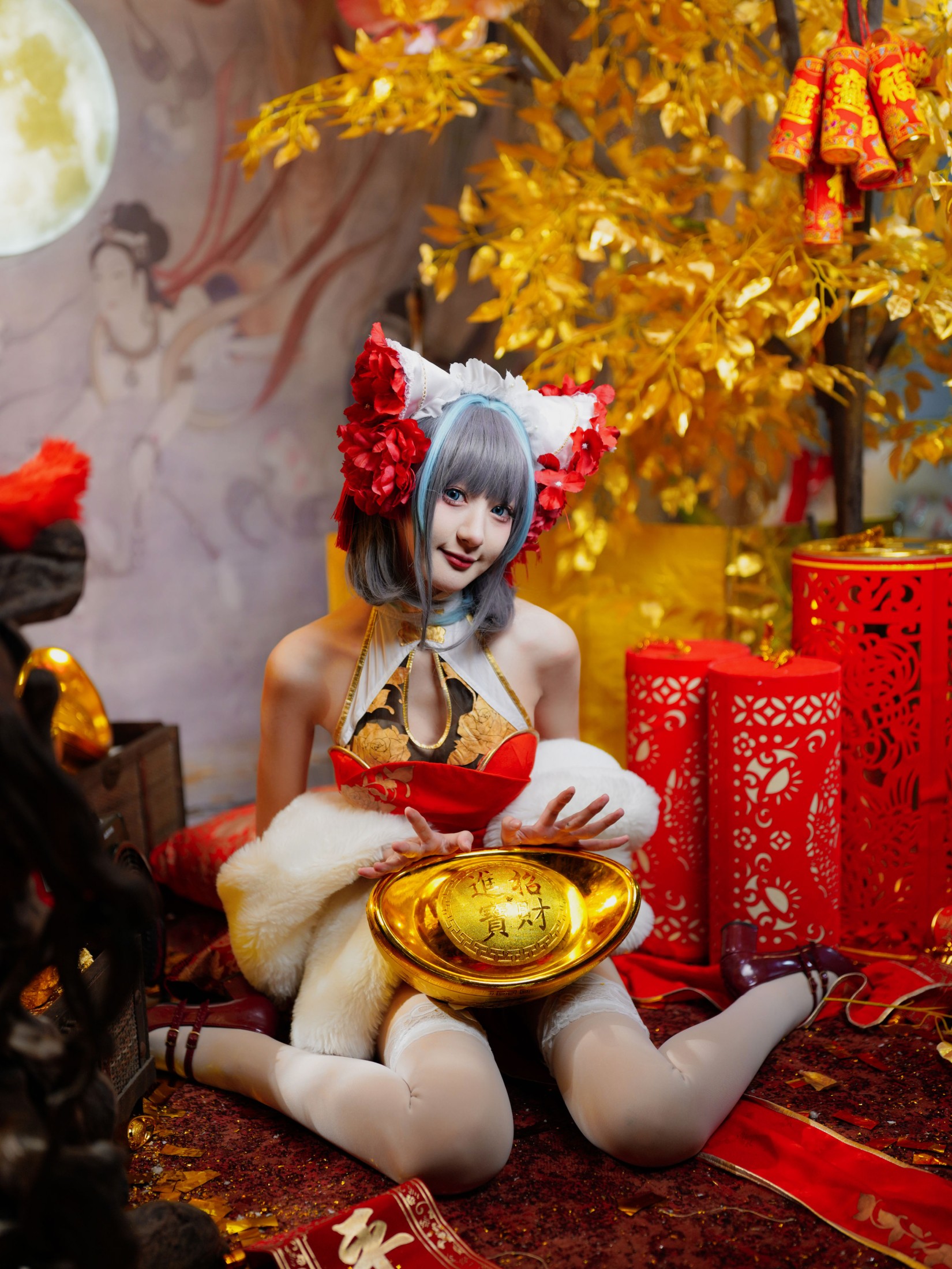 图片[6]-小荼同学_ – 《碧海航线恭贺新禧》[28P]-COS写真在线网