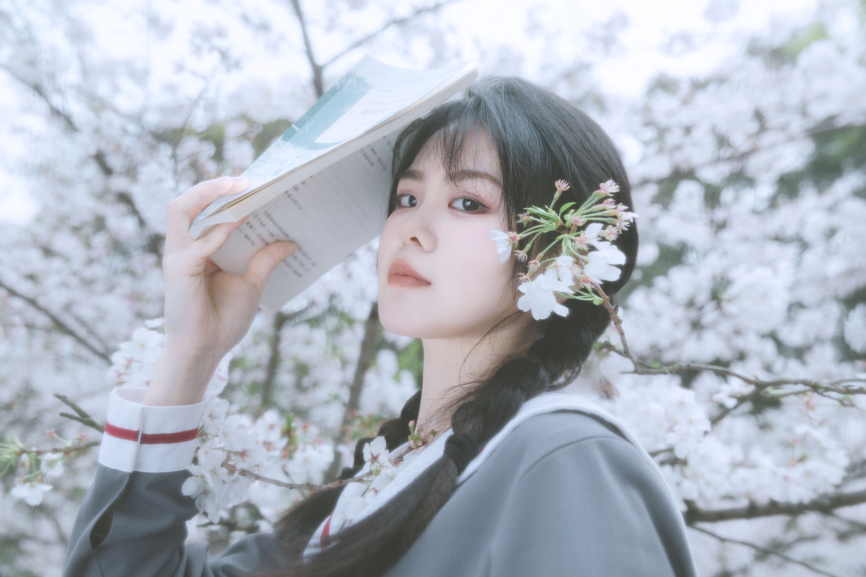 图片[6]-牛奶 – 《少女与花》[22P]-COS写真在线网